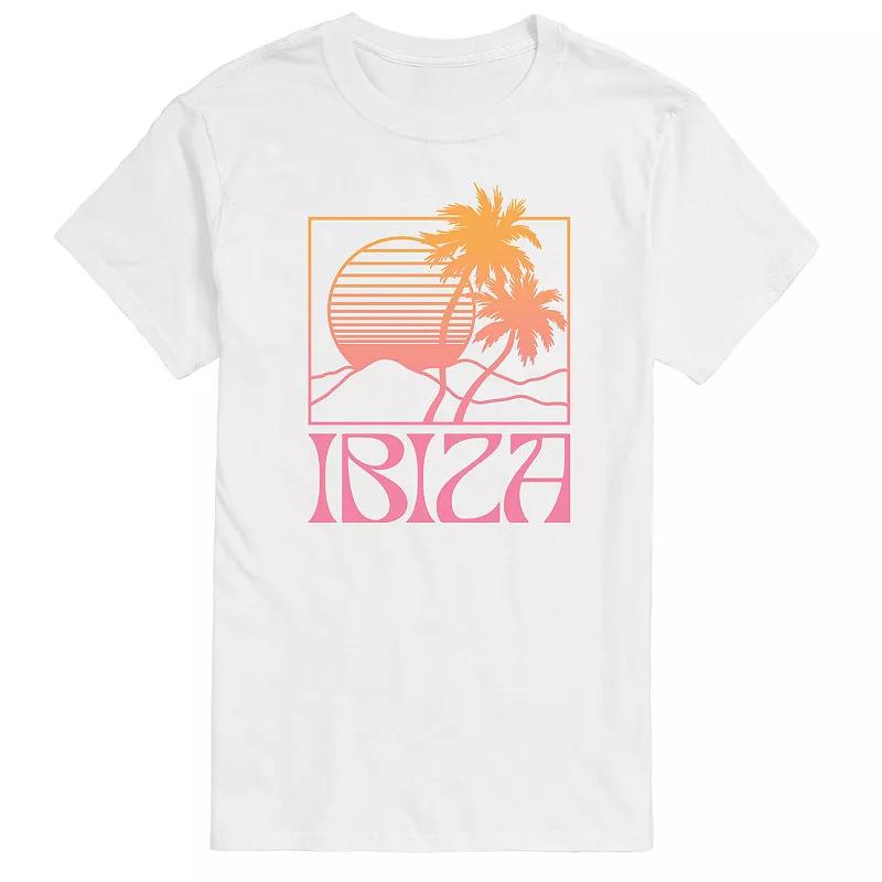 Men's Ibiza Sun Palms Graphic Tee,  Product Image