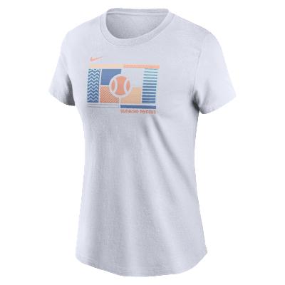 Nike Womens Tennis Short-Sleeve T-Shirt | W11942MO25-WHT Product Image
