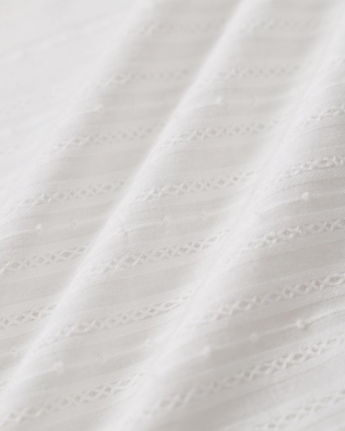 White Pocket A-Line Slip Midi Dress Product Image