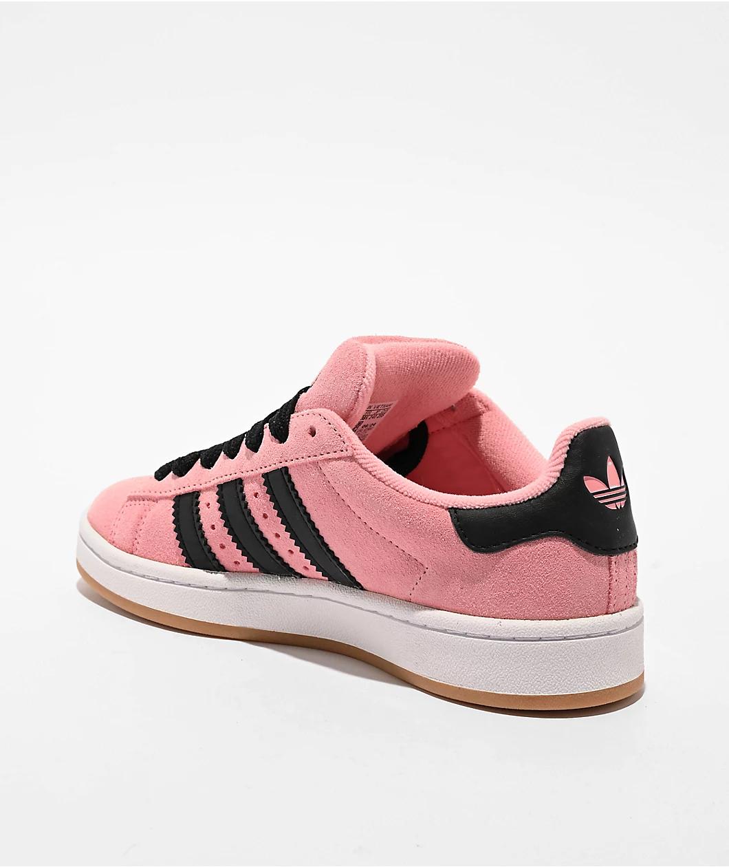 adidas Originals Campus 00s Pink & Core Black Skate Shoes Product Image