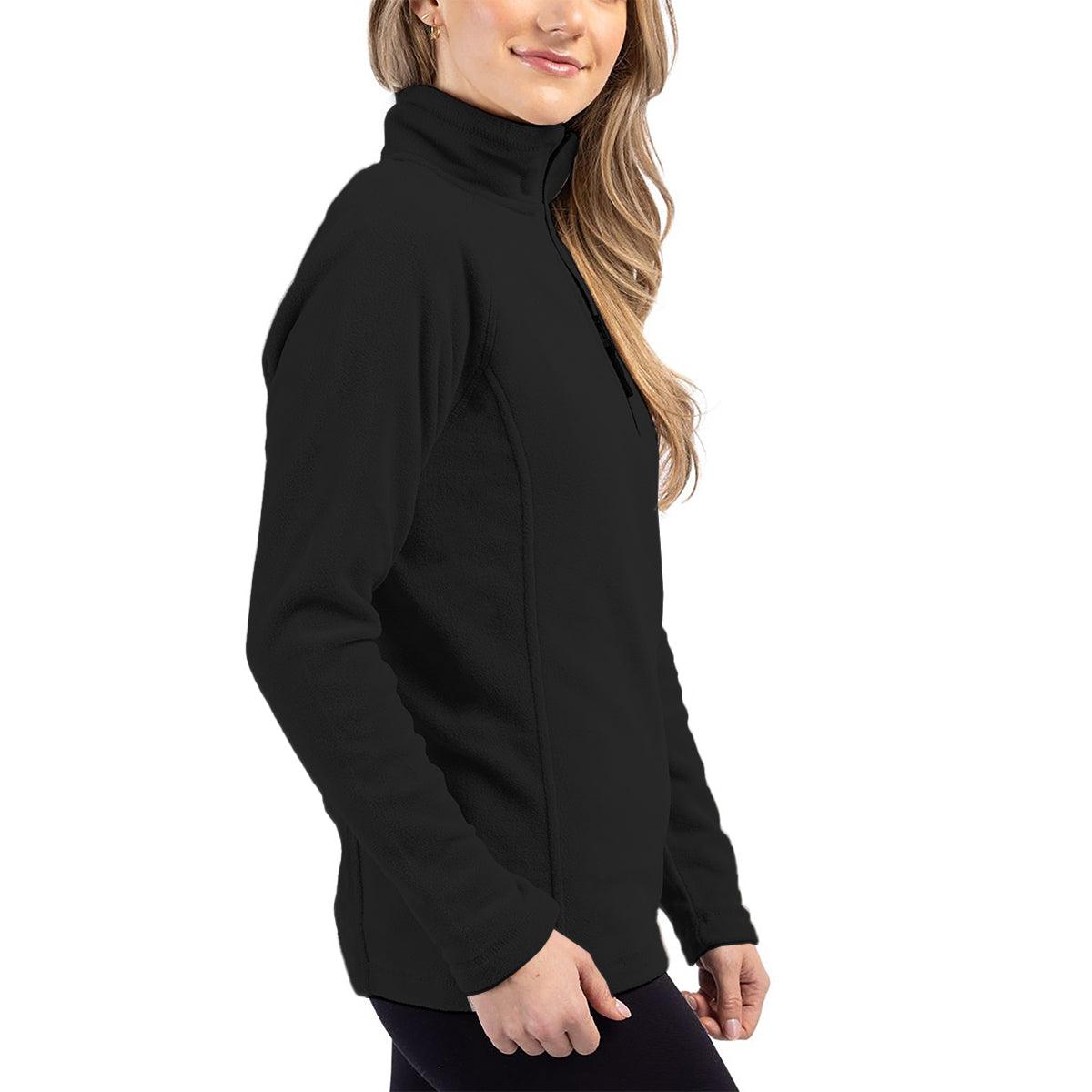 Cutter & Buck Clique Summit Performance Fleece Half Zip Women's Pullover Jacket Female Product Image