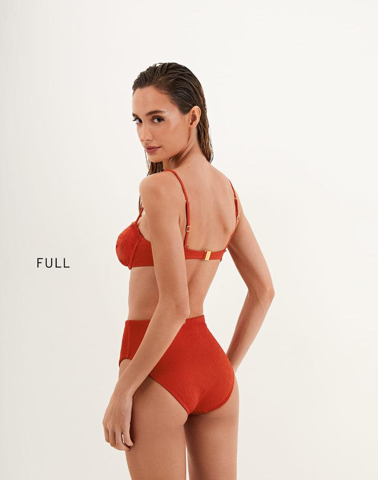 Eyelet Naya Nissi Top - Ruby Product Image