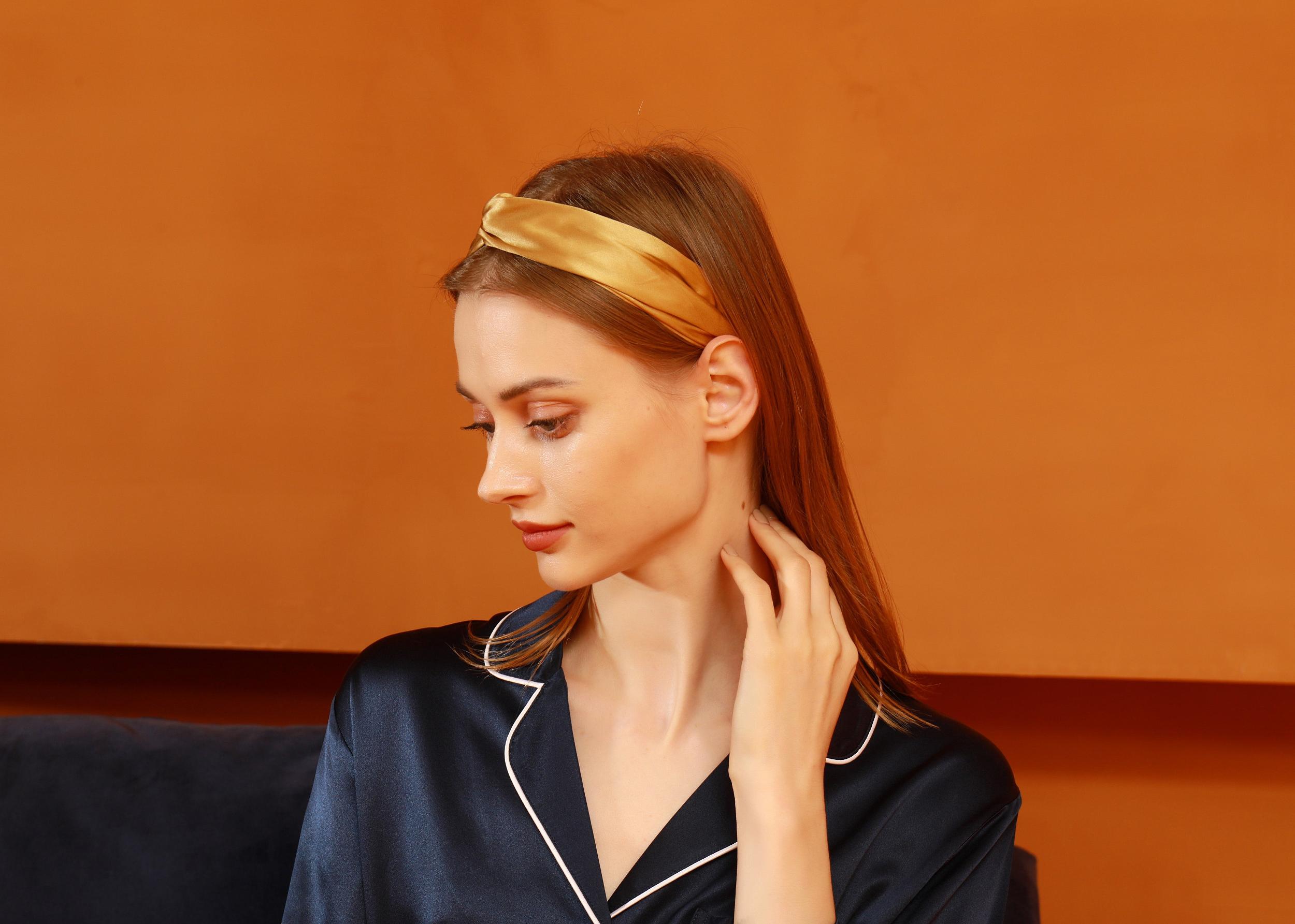 Custom Pure Silk Sleeping Bonnet | Single Layer or Double Layer | 22 Momme Silk Charmeuse | Float Collection Product Image