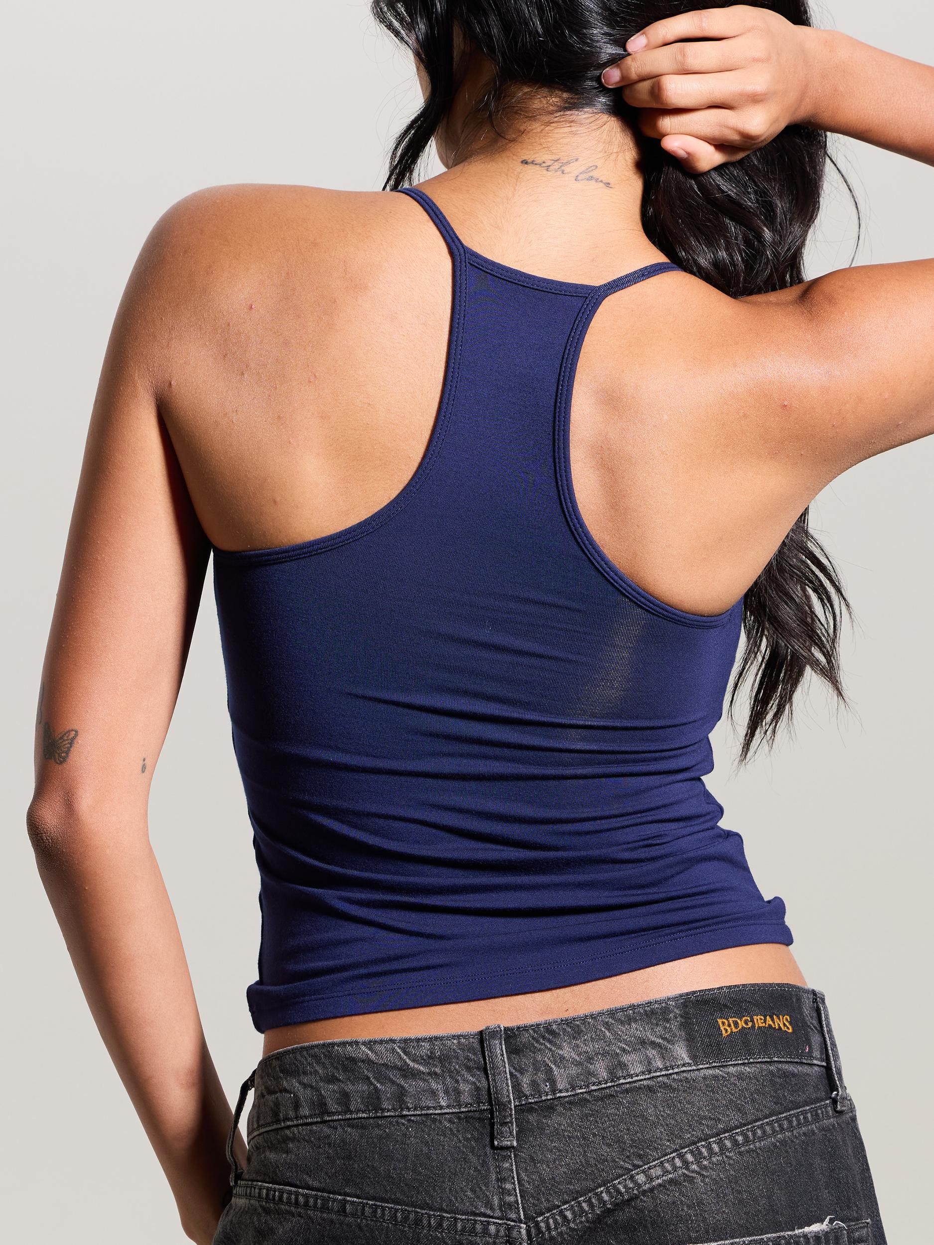 Strappy V-Neck Racerback Product Image