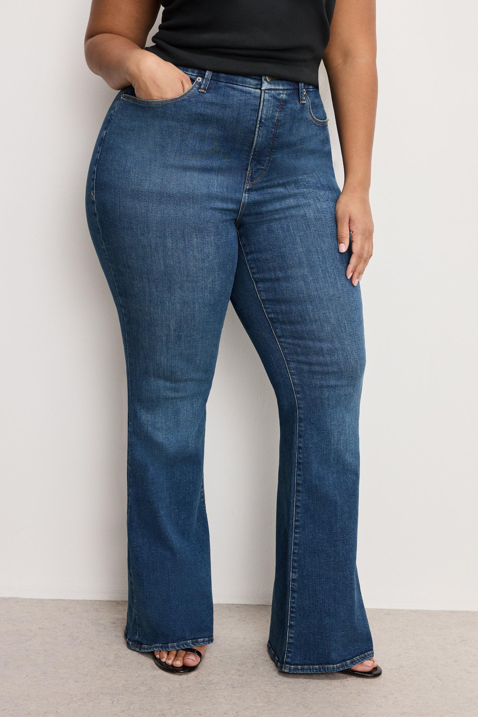GOOD LEGS FLARE JEANS | BLUE004 Product Image