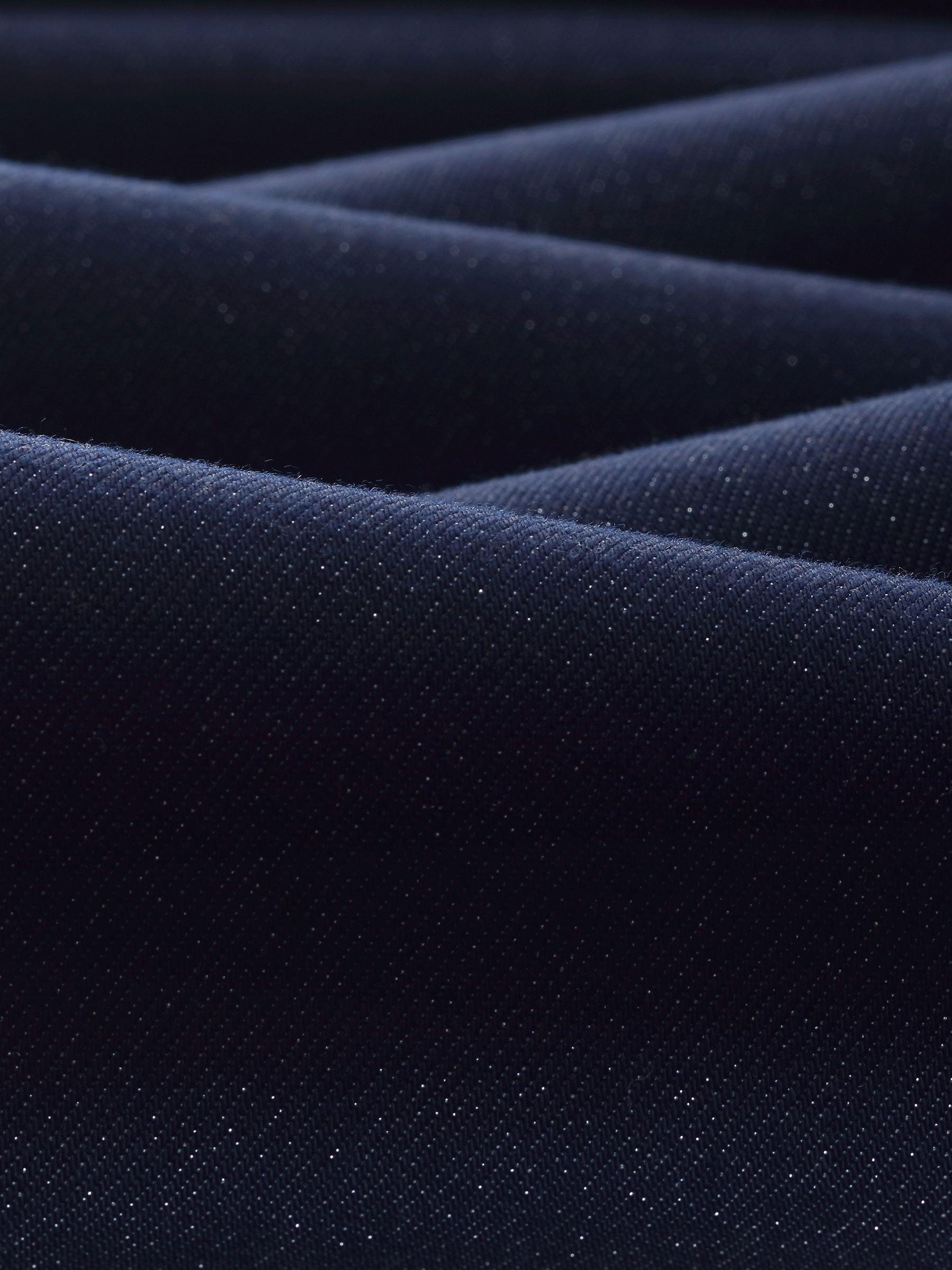 Denim Glitter Detailed Women Loose Straight Jeans Product Image