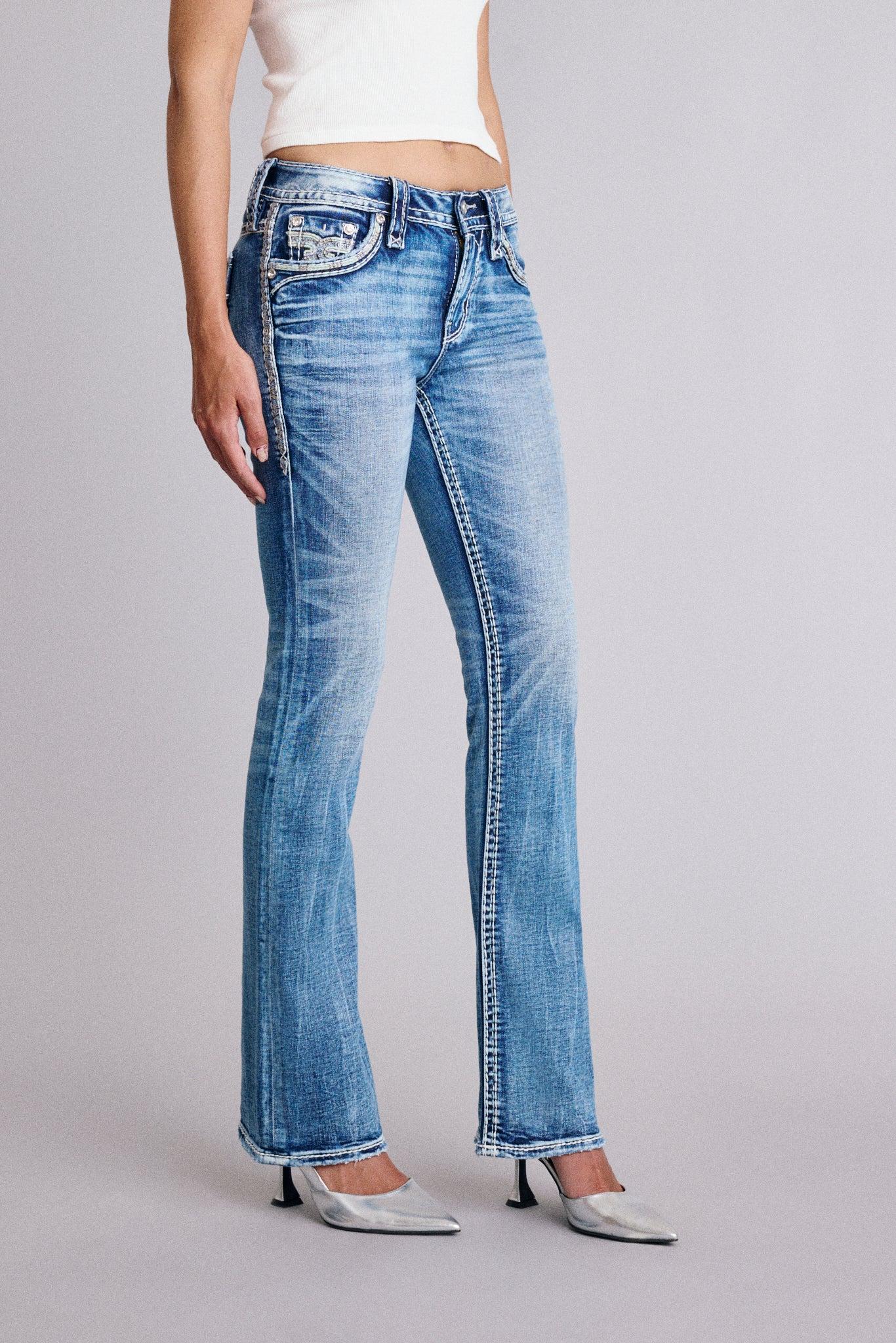 Trinity Bootcut Jeans Product Image