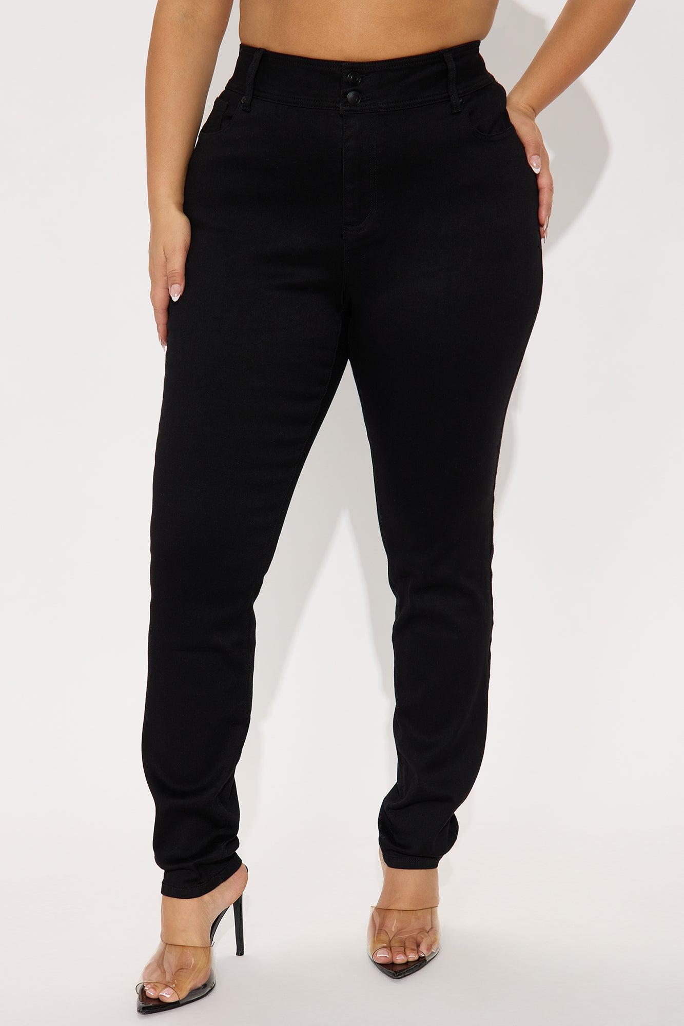 Tall Snatch Me Tight Booty Lifter Skinny Jeans - Black Female Product Image