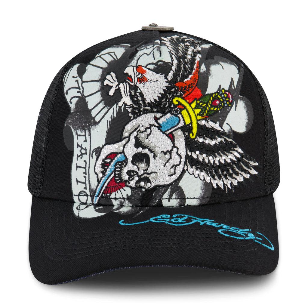 77 Eagle Rhinestone Trucker Hat Product Image