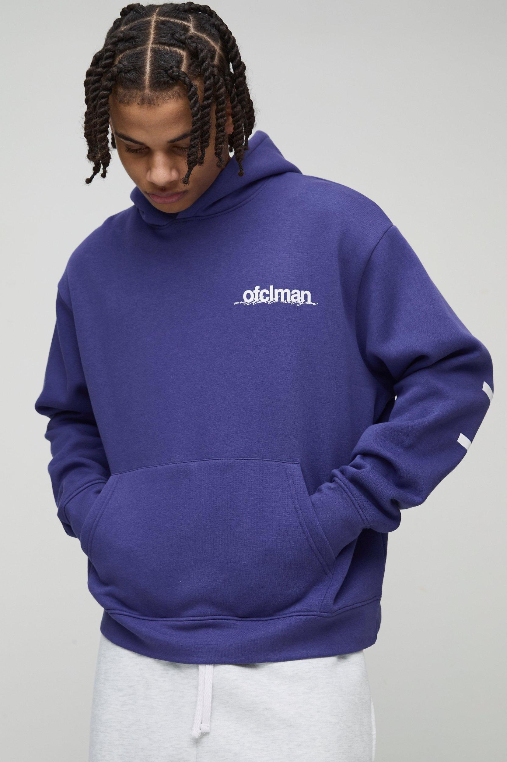 Oversized Boxy Large Scale Limited Hoodie | boohooMAN USA Product Image