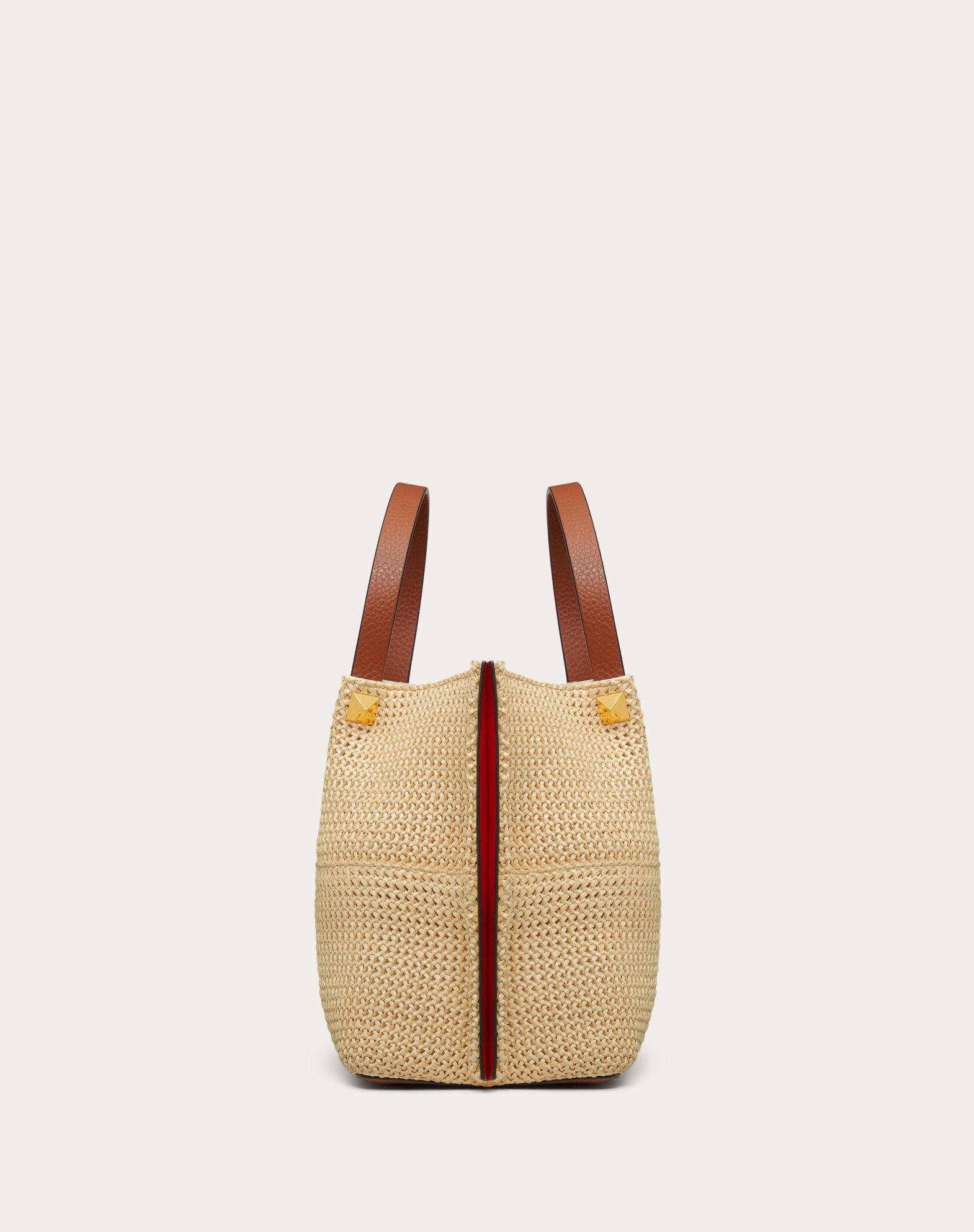 MEDIUM STRAW SUMMER TOTE  Product Image