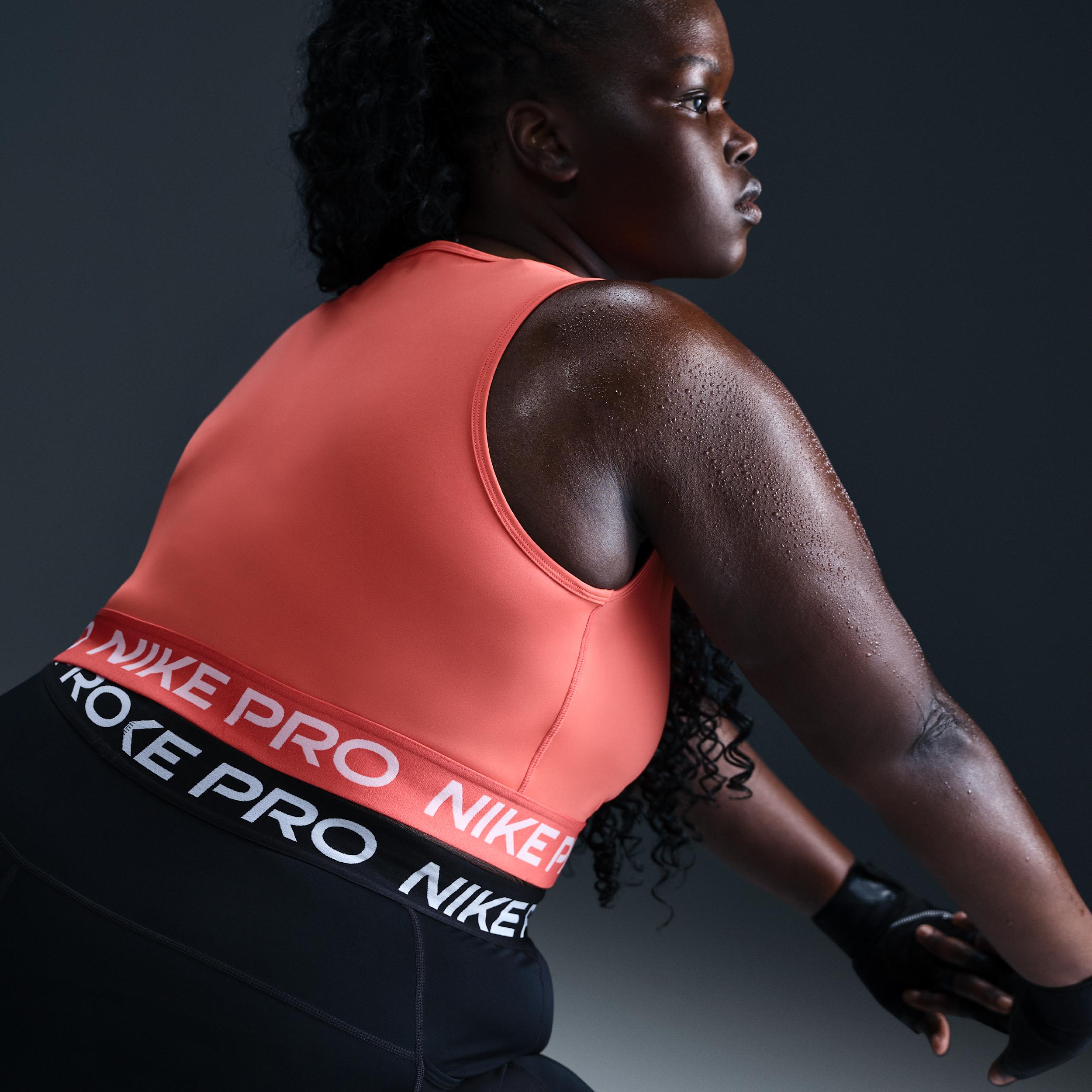 Nike Pro Women's Dri-FIT Cropped Tank Top (Plus Size) Product Image
