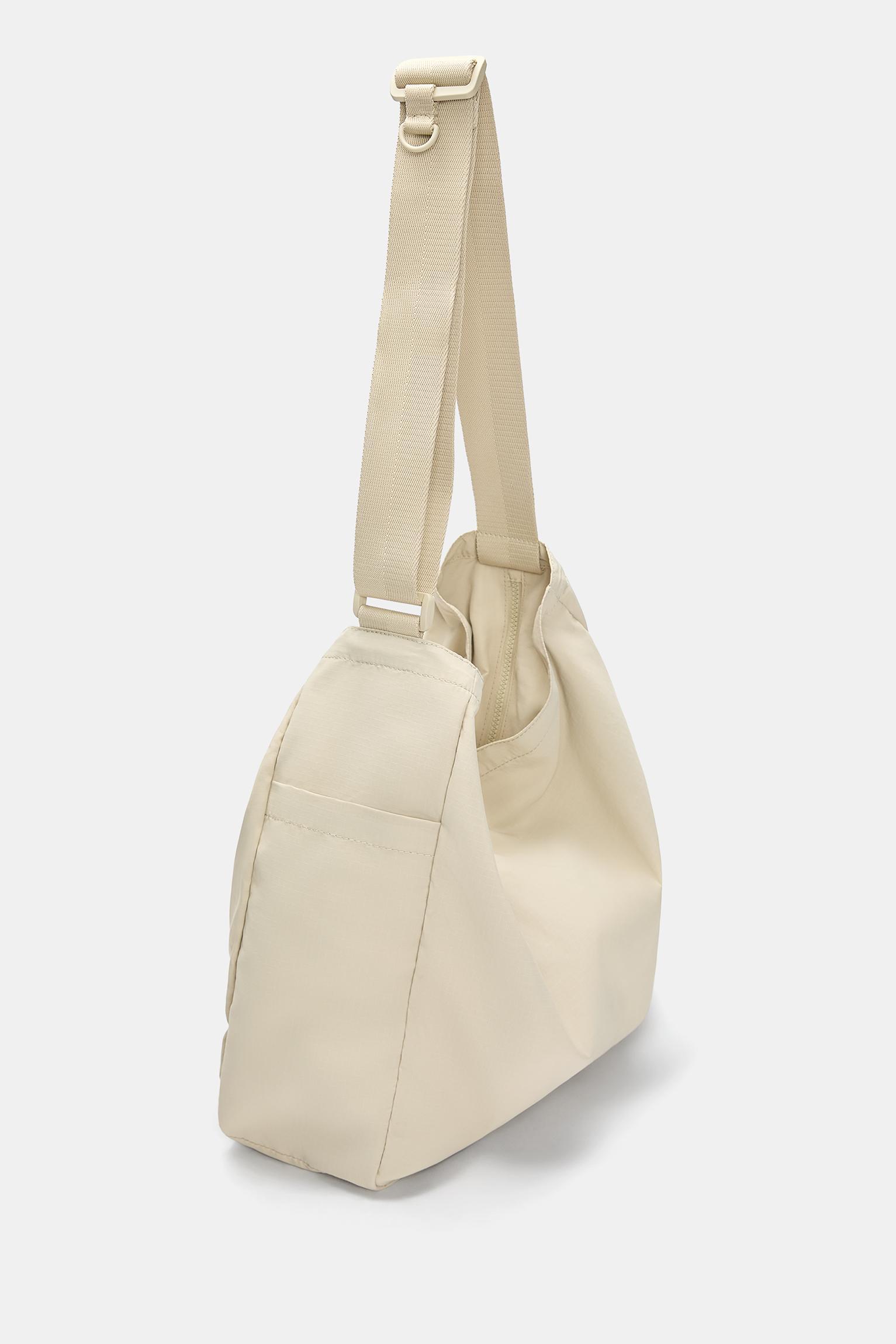 Nylon cross maxi shopper bag Product Image