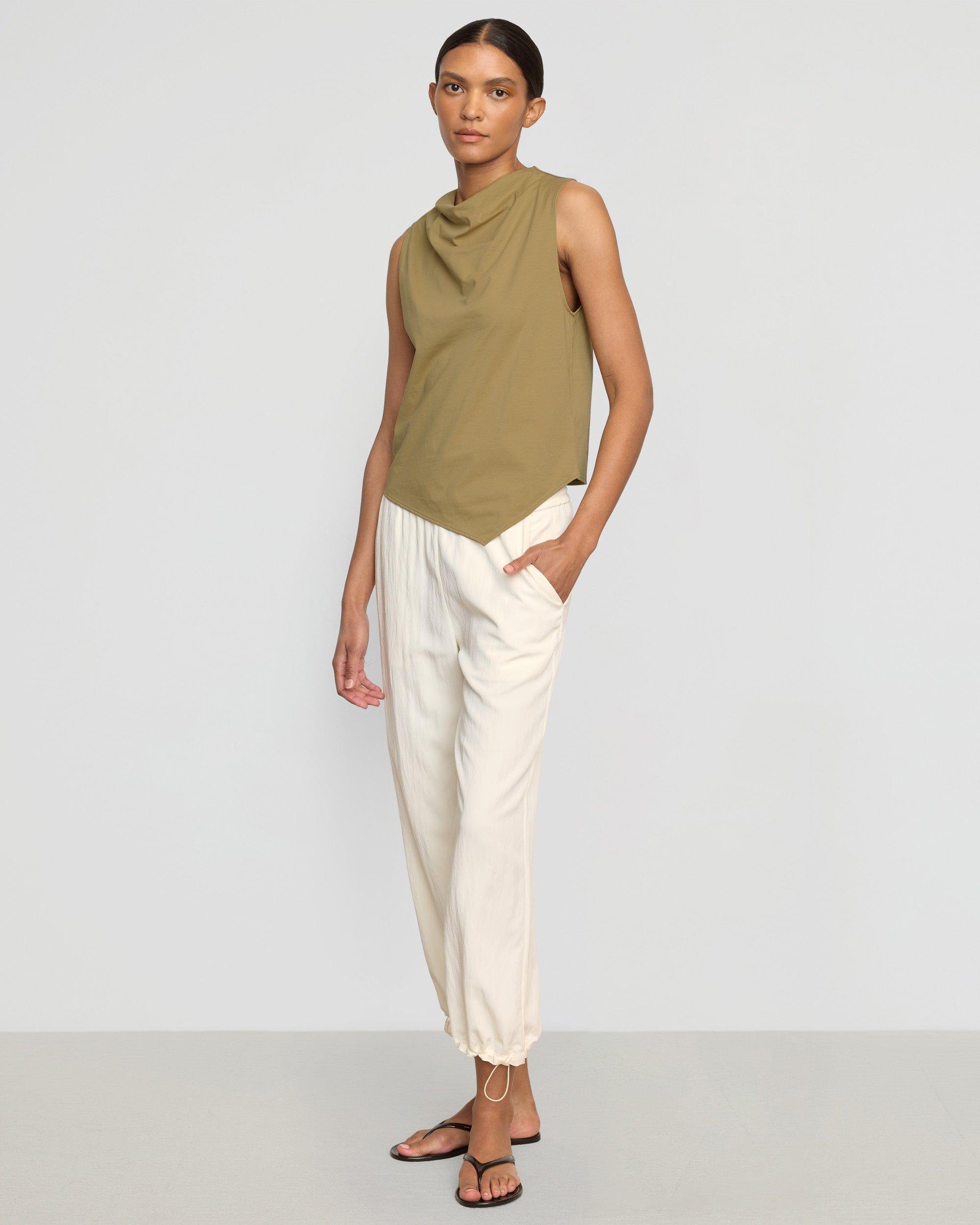 Marjorie Asymmetric-Hem Tee Product Image