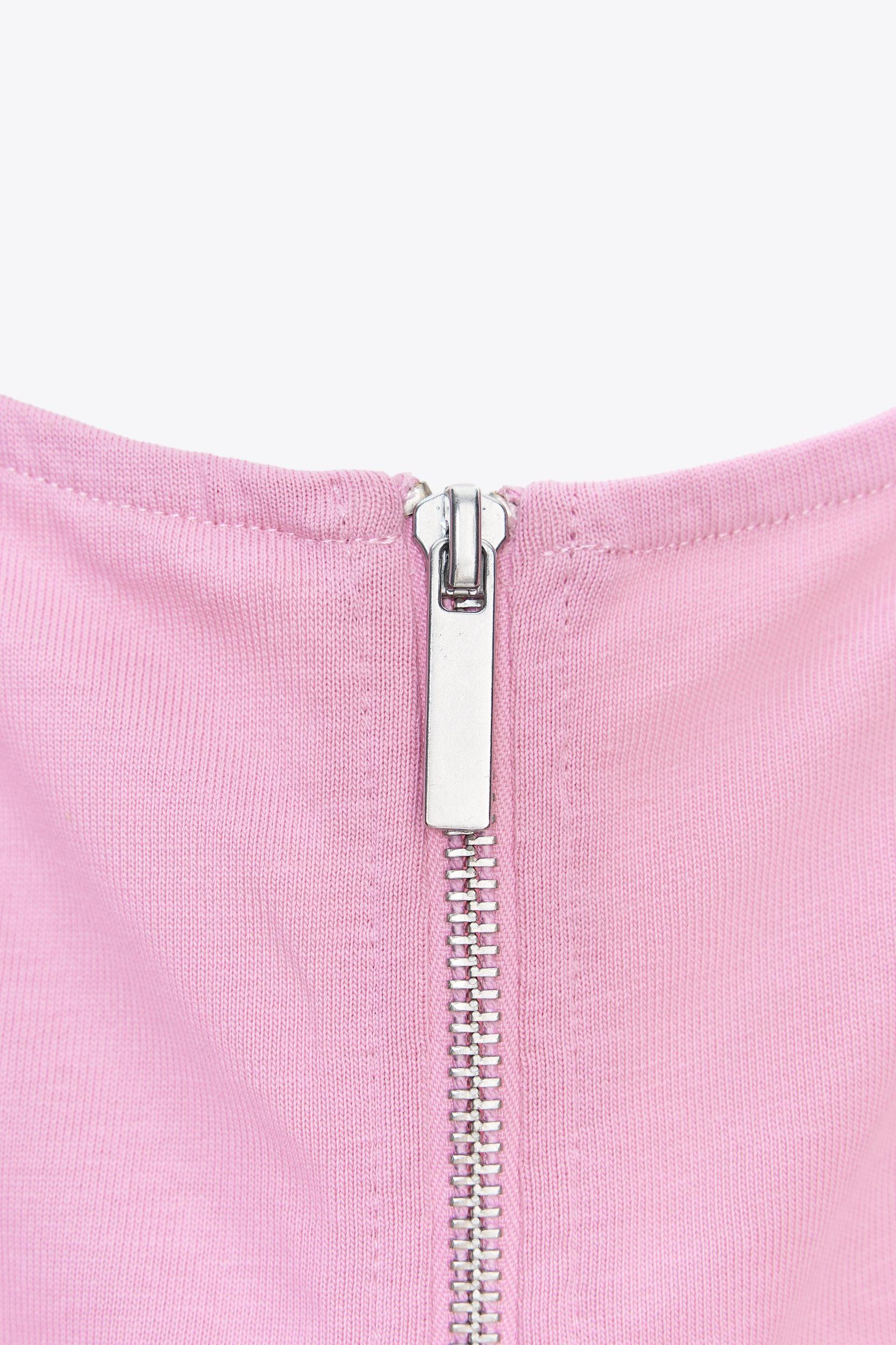 PLEATED ZIP TOP Product Image