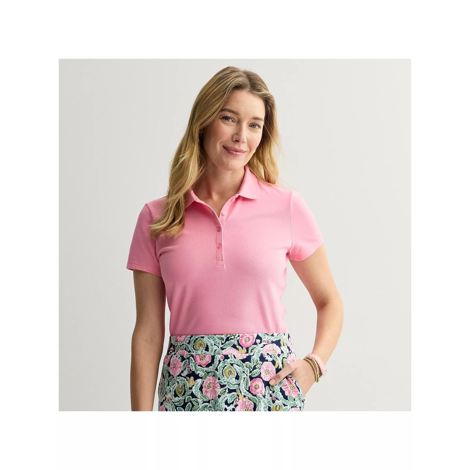 Women's Croft & Barrow® Essential Polo,  Product Image