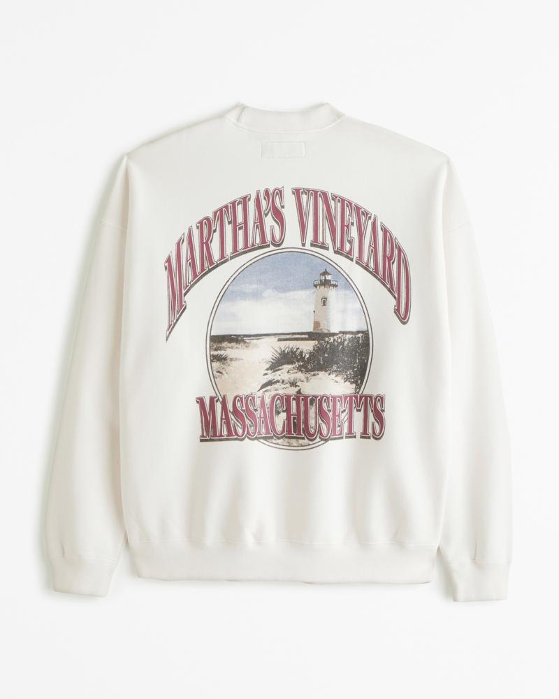 Sequoia Cropped Graphic Popover Hoodie Product Image