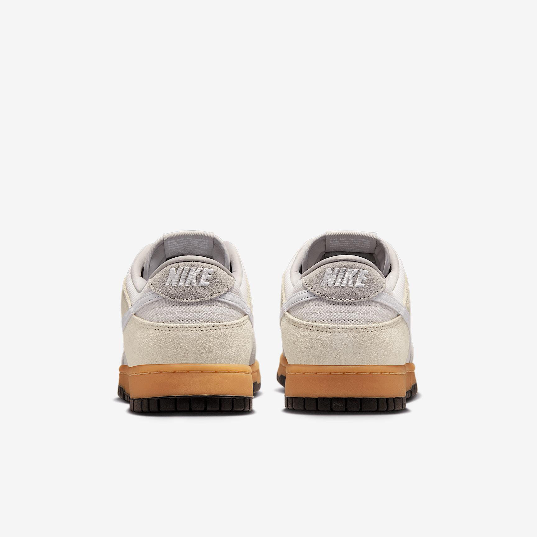 Nike Mens Dunk Low Retro Casual Shoes in Phantom/White/College Grey Product Image