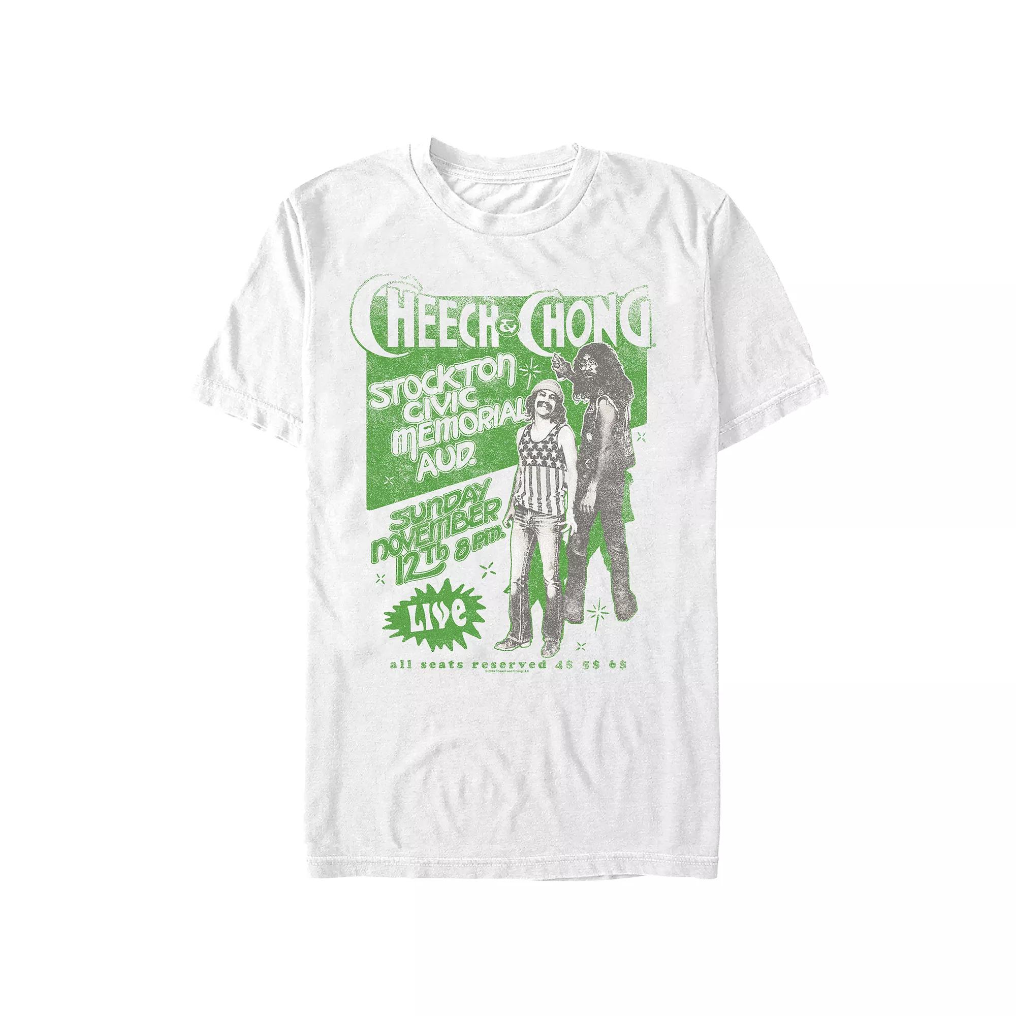 Men's Cheech & Chong Vintage Ad Graphic Tee,  Product Image