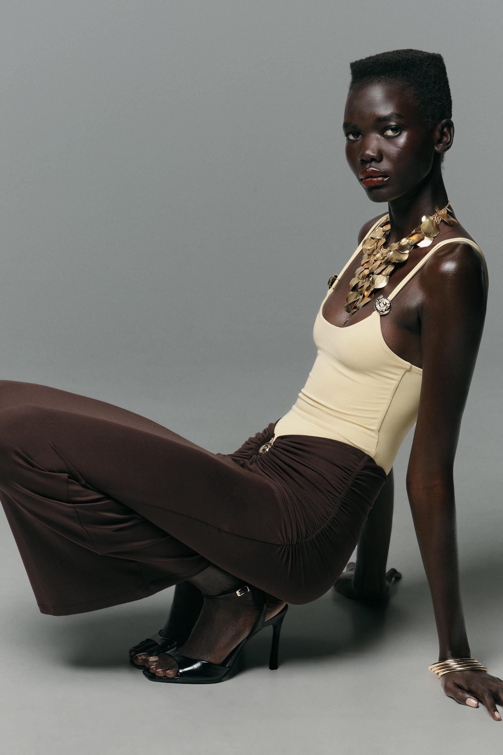 SEASHELL POLYAMIDE SKIRT Product Image