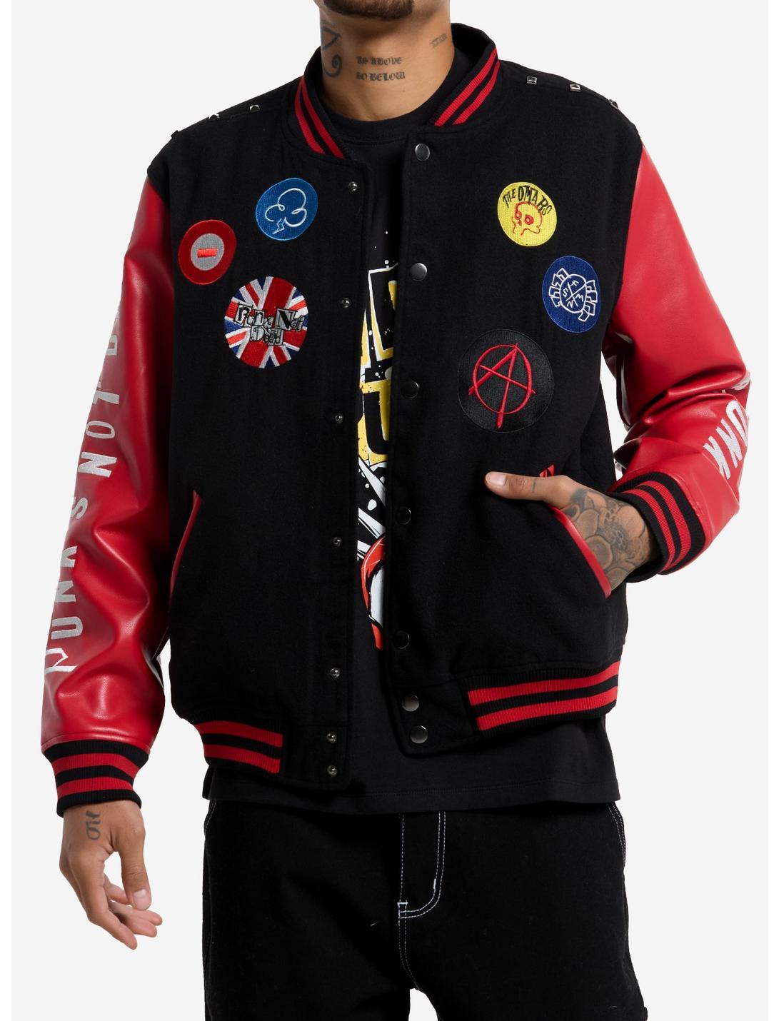 Our Universe Marvel Spider-Man: Across The Spider-Verse Spider-Punk Varsity Jacket Product Image
