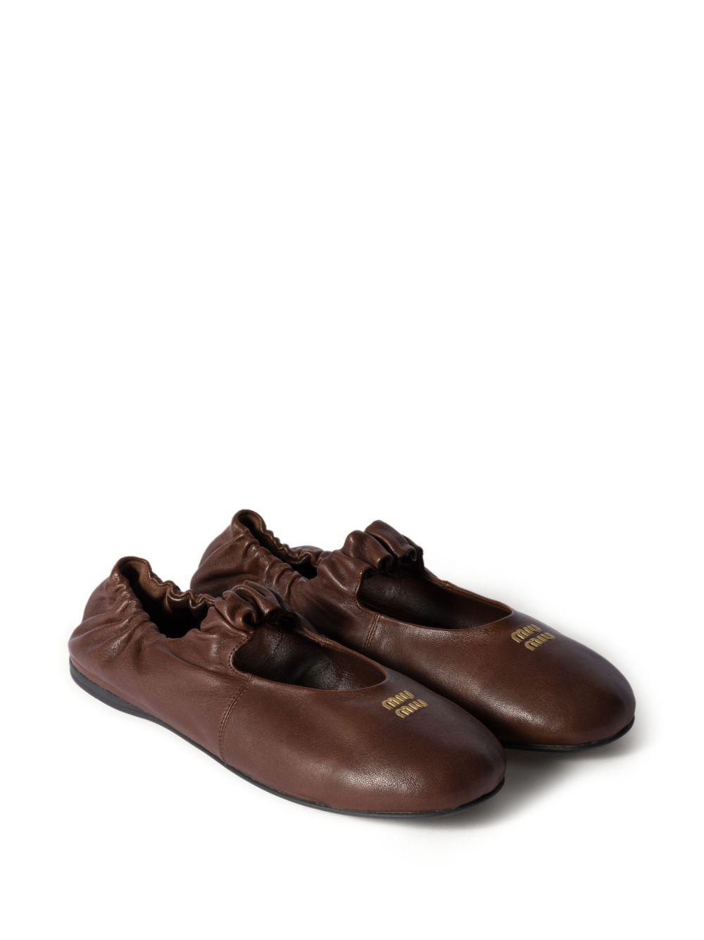 elasticated ballet flats Product Image
