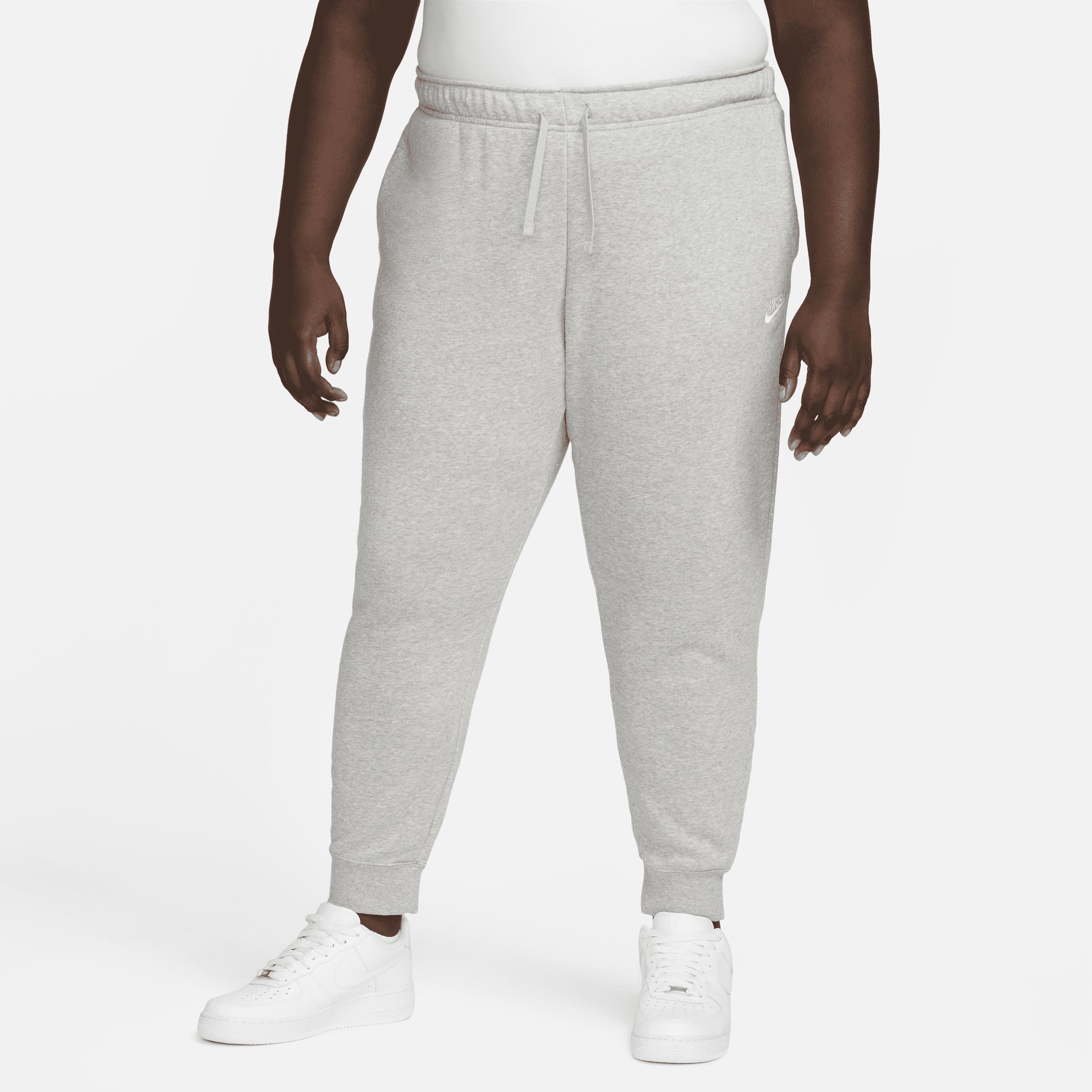 Womens Nike Sportswear Club Fleece Mid-Rise Jogger Pants (Plus Size) | DV5085-063 Product Image