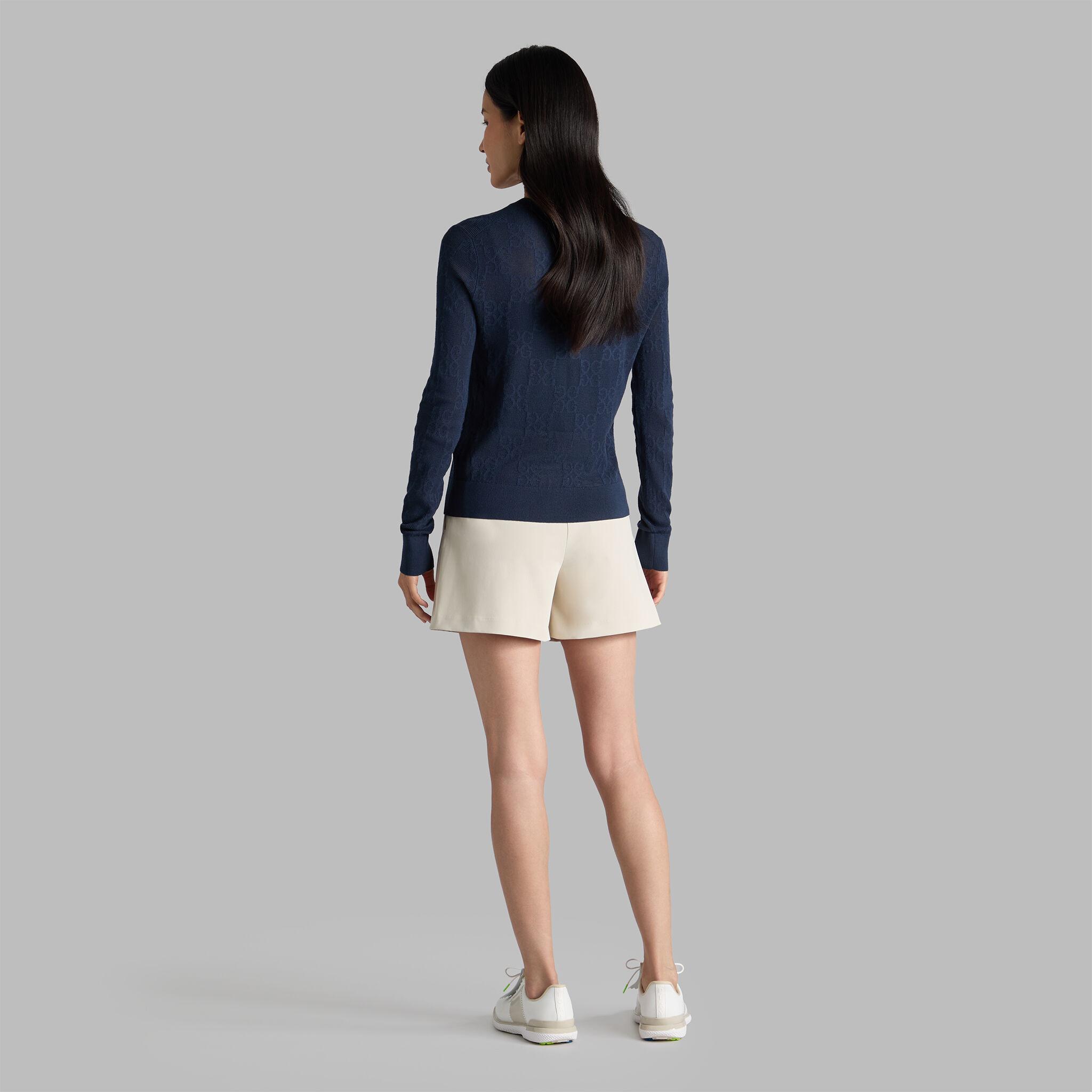 POINTELLE G CREWNECK SWEATER Product Image