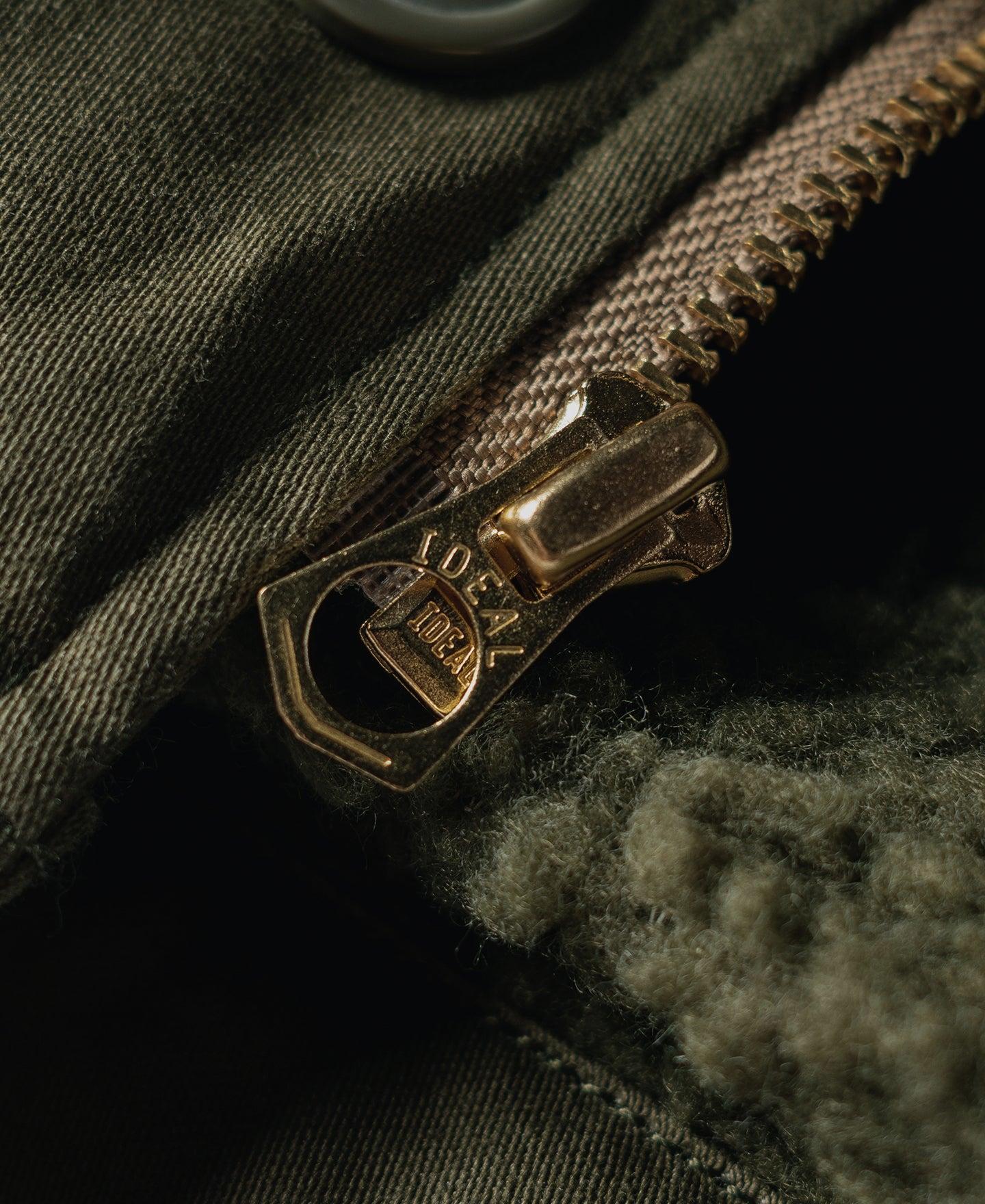 Final Version USN A-2 Deck Jacket (Polyester Lamb Wool) Product Image