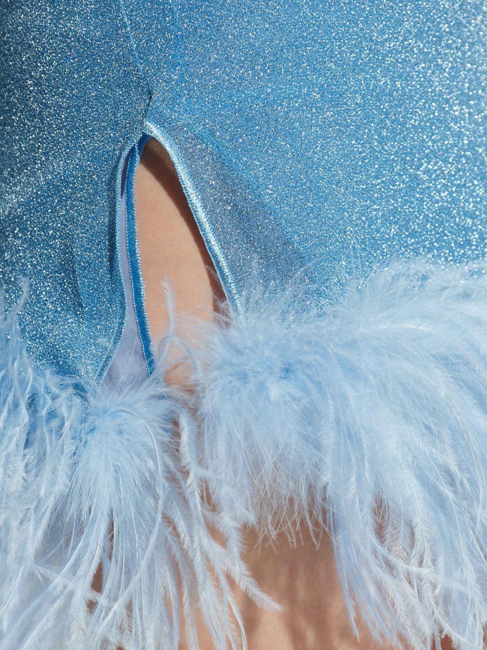 Lumière Plumage mini dress Product Image