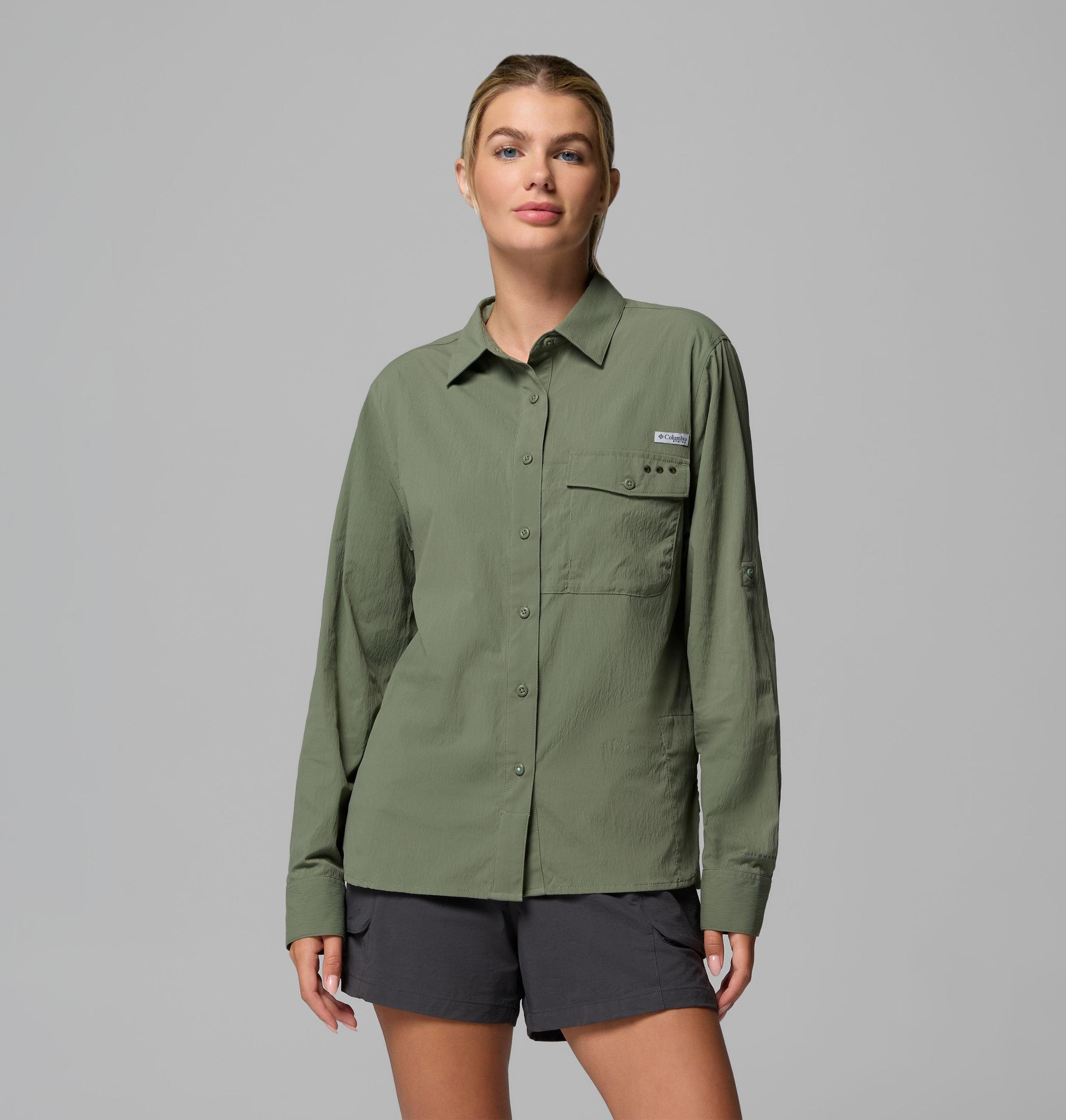 Columbia Womens PFG Wild Cast Long Sleeve Shirt- Product Image