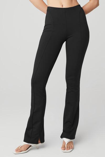 ALO | High-Waist Zip It Flare Legging Size: XS Product Image
