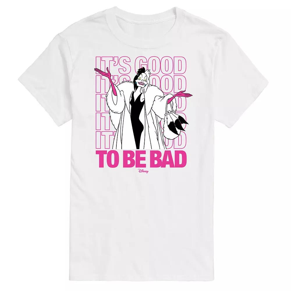 Disney's Villians Big & Tall Be Bad Graphic Tee, Men's,  Product Image