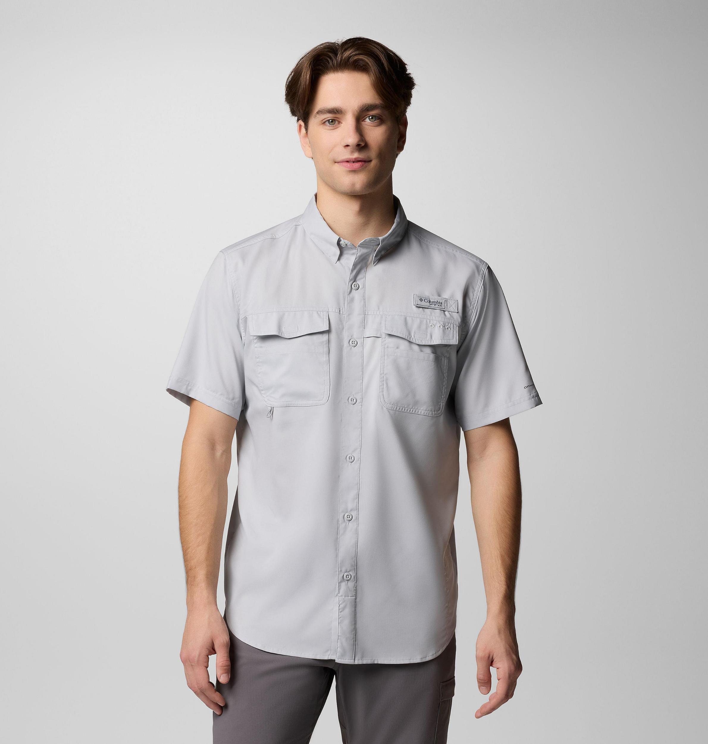 Columbia Mens PFG Blood and Guts V Short Sleeve Shirt- Product Image