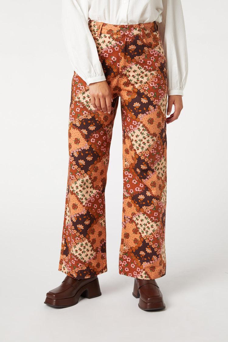 Patchwork Flower Jean Product Image