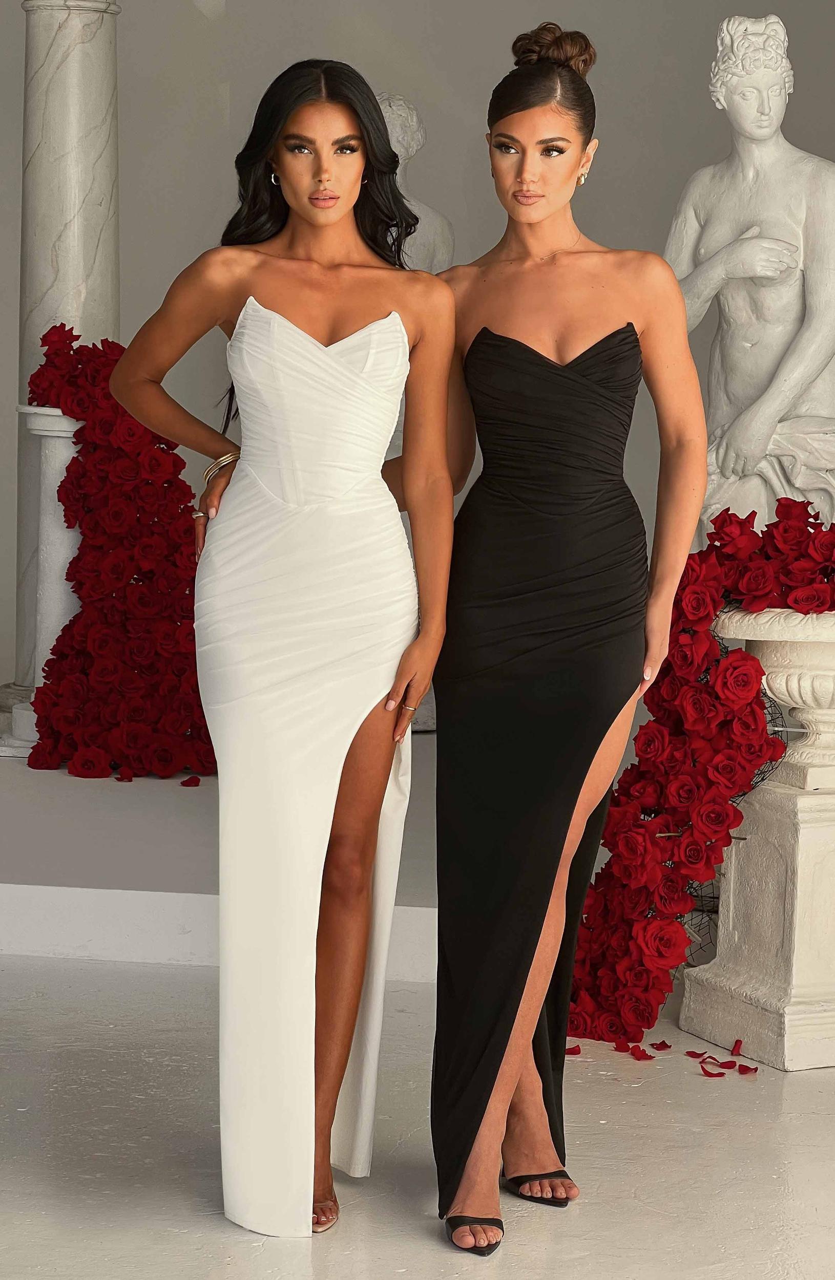 Giovanna Maxi Dress - Ivory Product Image