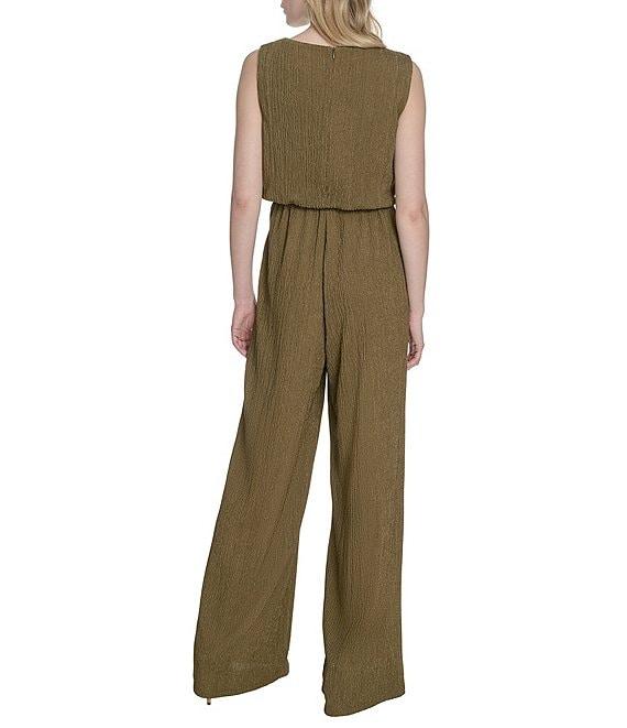Vince Camuto Cowl Neck Sleeveless Jumpsuit Product Image