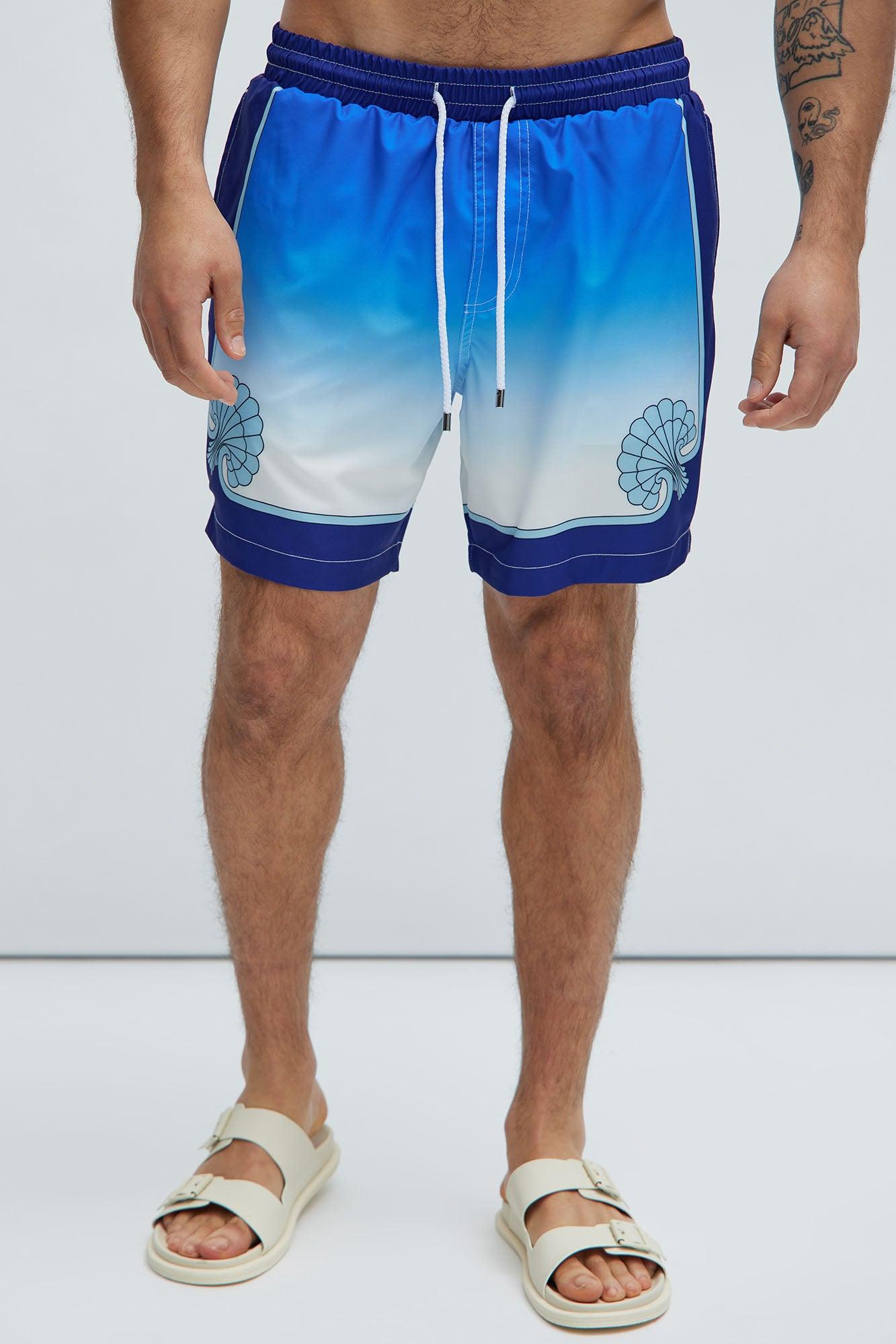 Seadrift Swim Classic Trunk - Blue/combo Product Image
