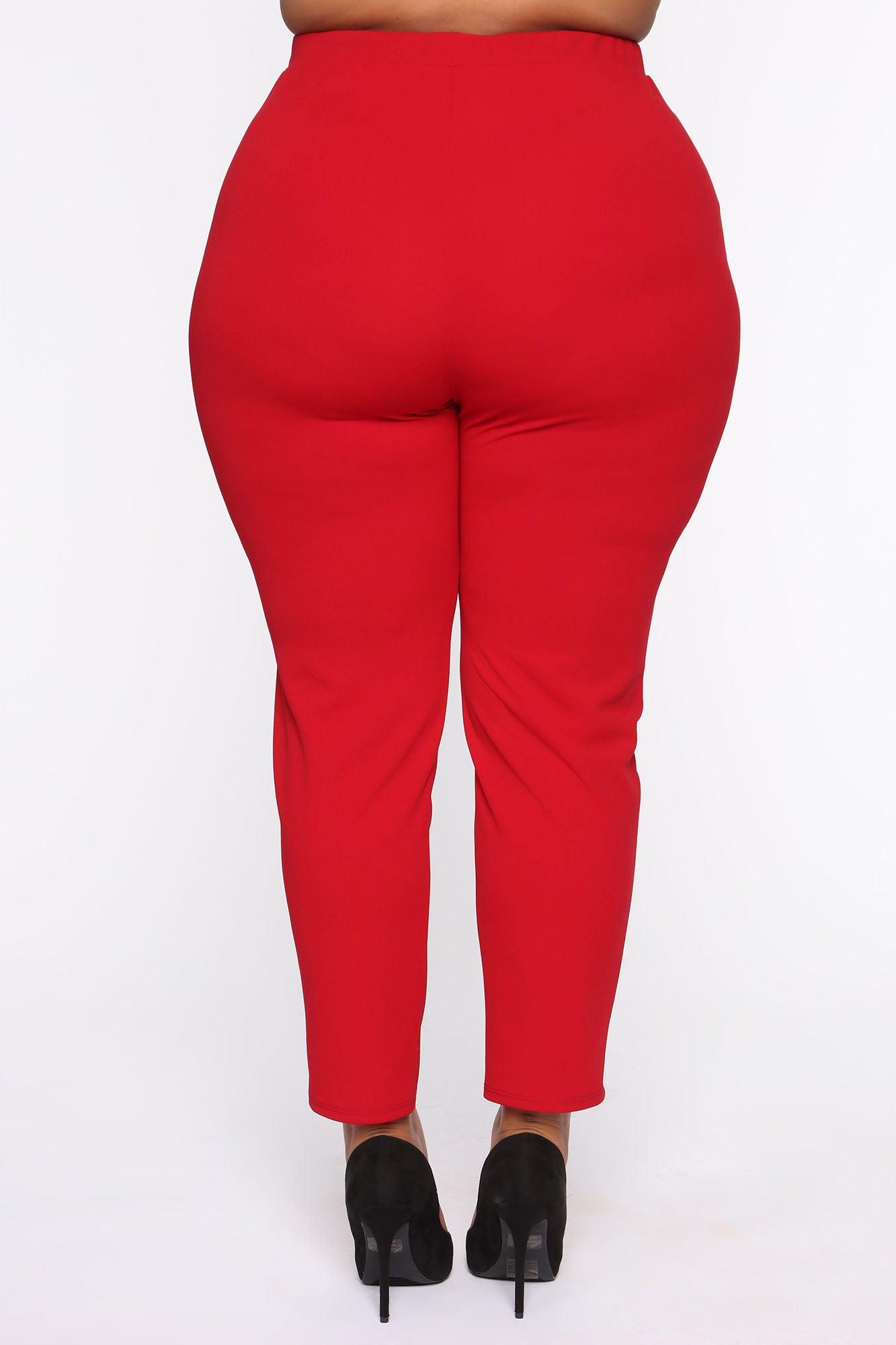 Payin' It Forward Blazer Set - Red Product Image