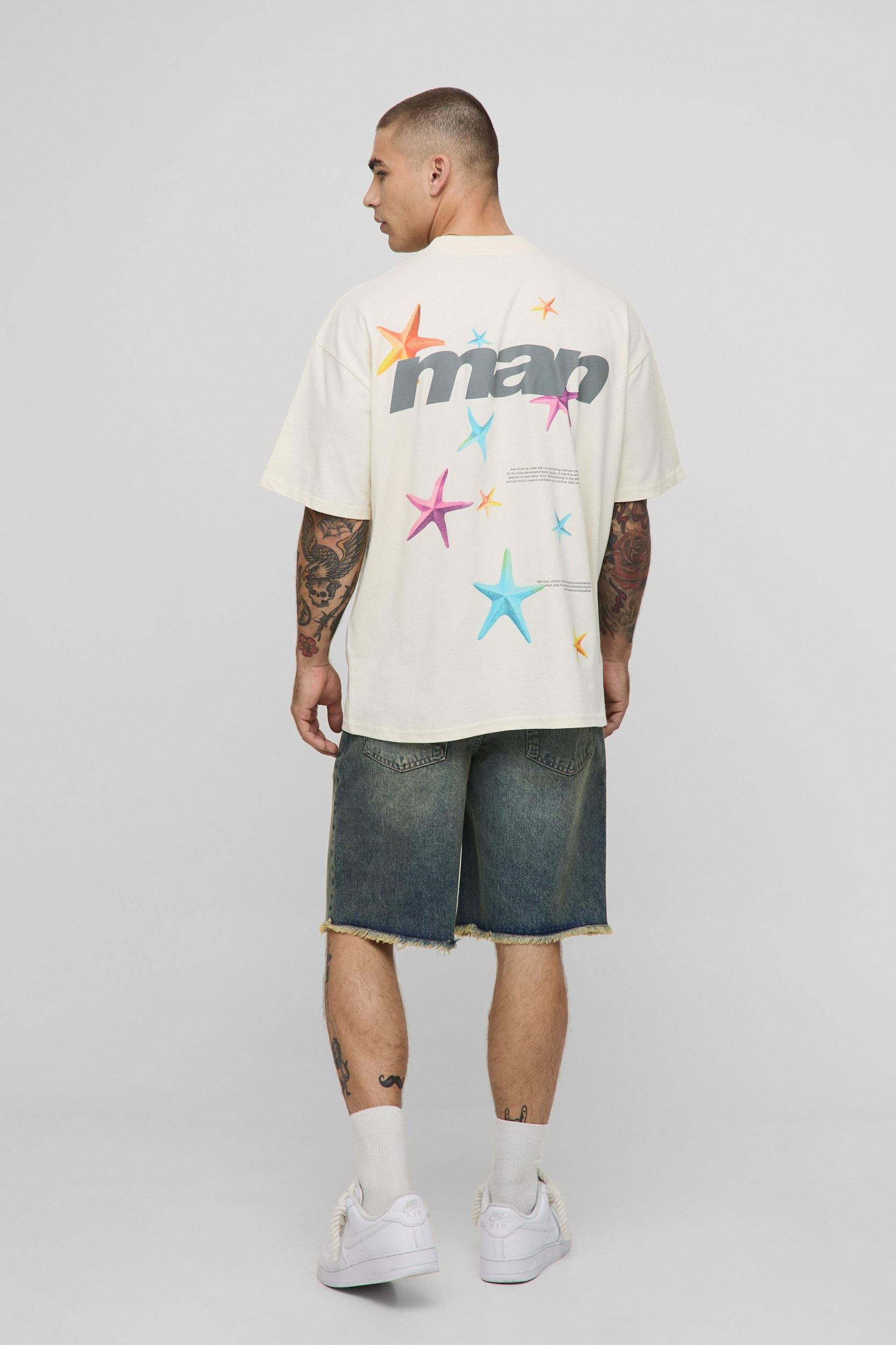 Relaxed Fit Ripped Washed Denim Shorts | boohooMAN USA Product Image