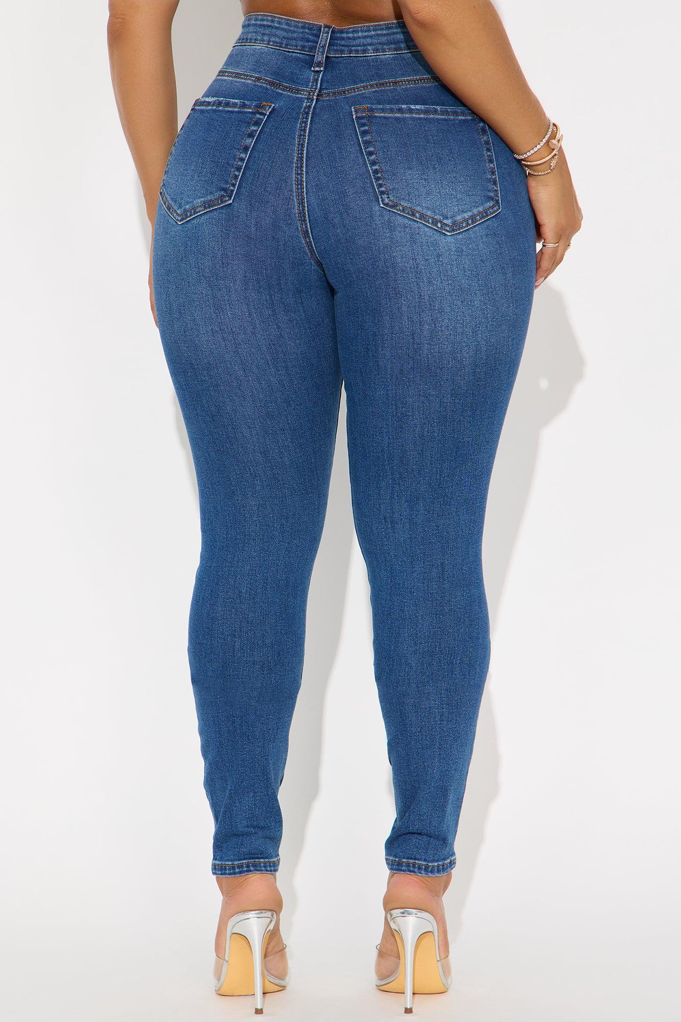 Tall Top Of The Line Stretch Skinny Jeans - Medium Wash Female Product Image