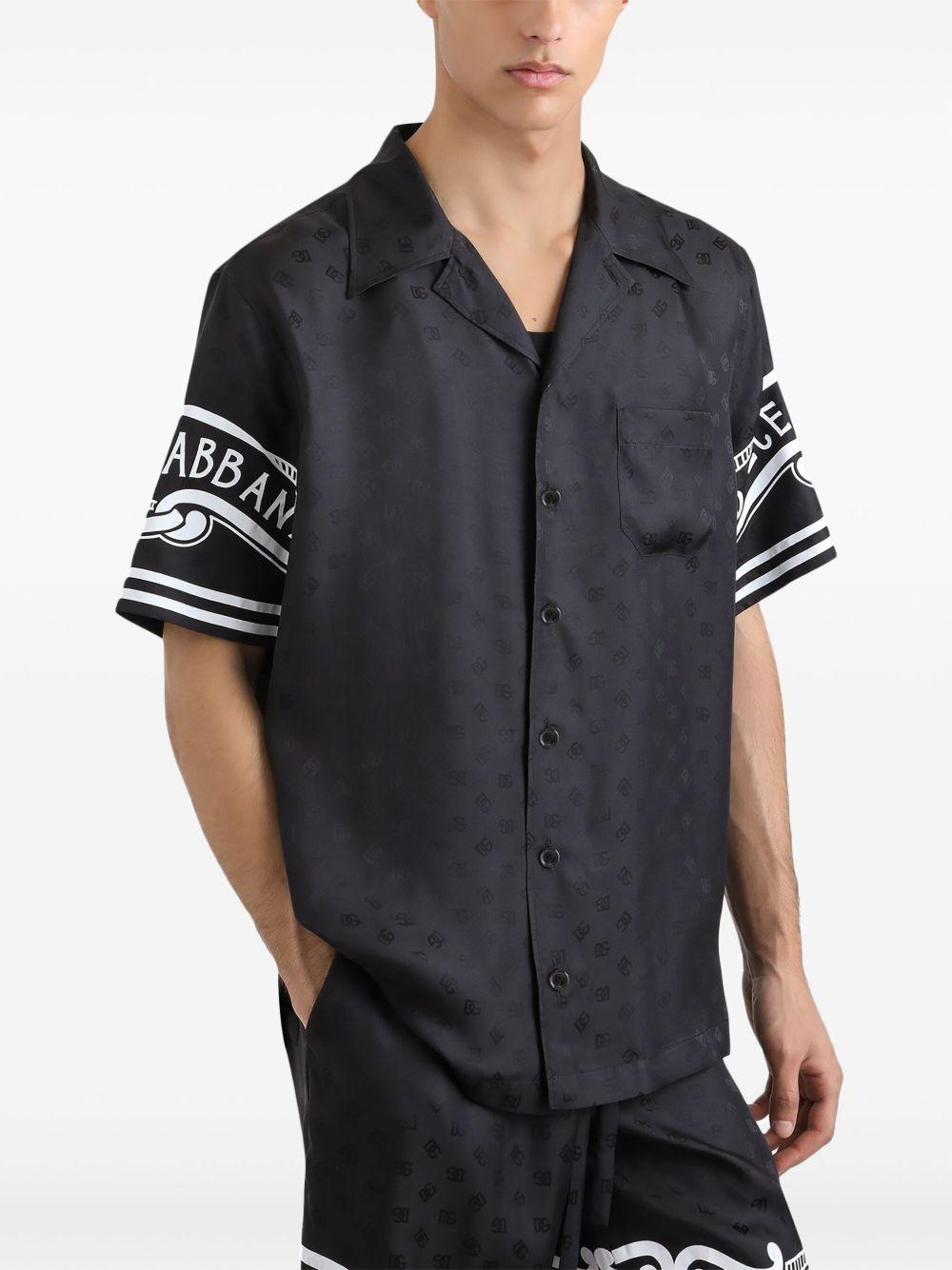 printed silk shirt  Product Image