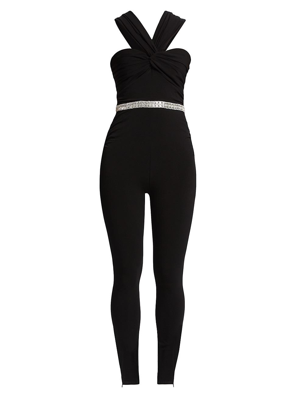Womens Sariah Skinny Embellished Jumpsuit Size 0 Product Image