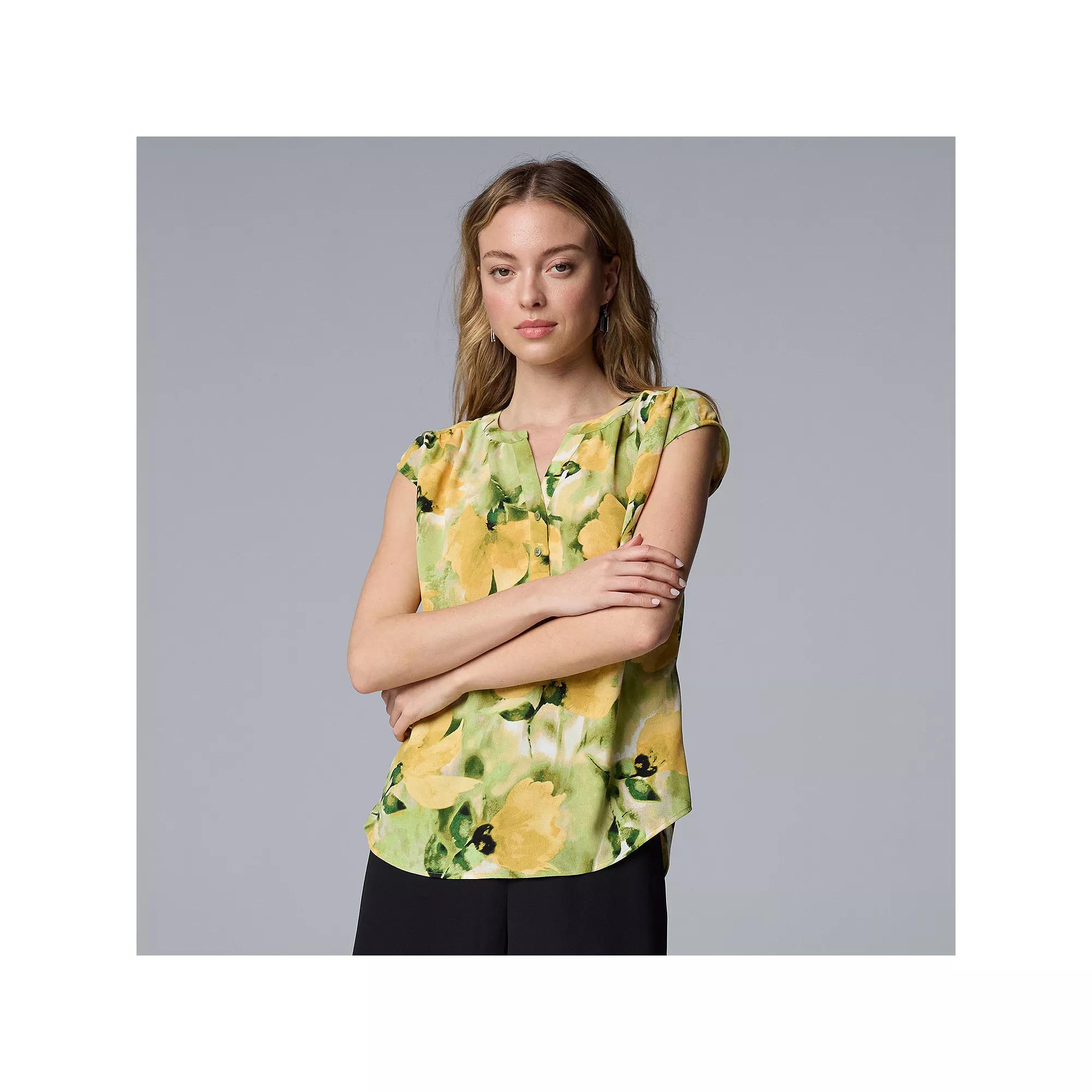 Women's Simply Vera Vera Wang Dolman Popover Top,  Product Image