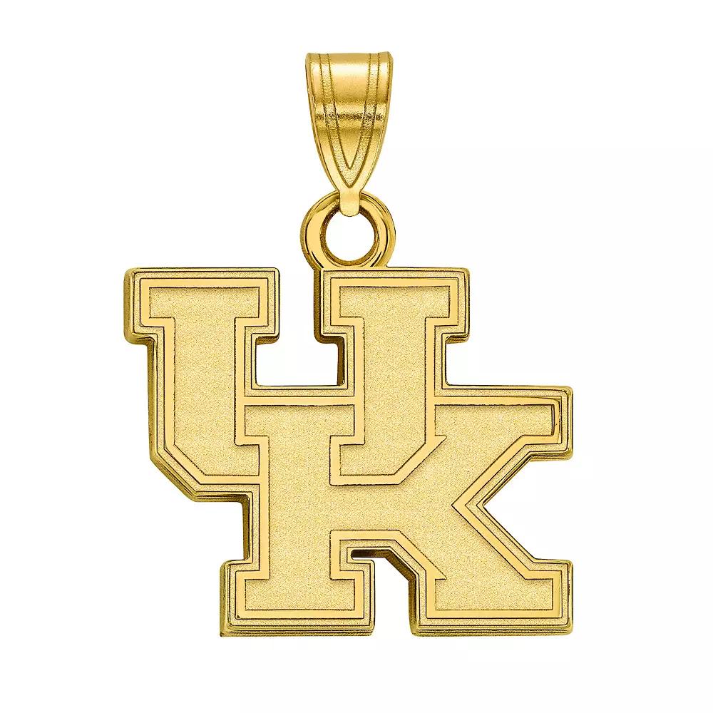 LogoArt 14k Gold over Silver Kentucky Wildcats Small Pendant Necklace, Women's, Size: 20MM, Gold Tone Product Image