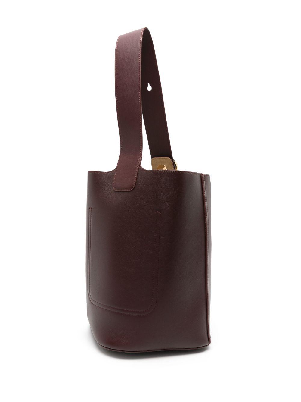 Pebble leather bucket bag Product Image