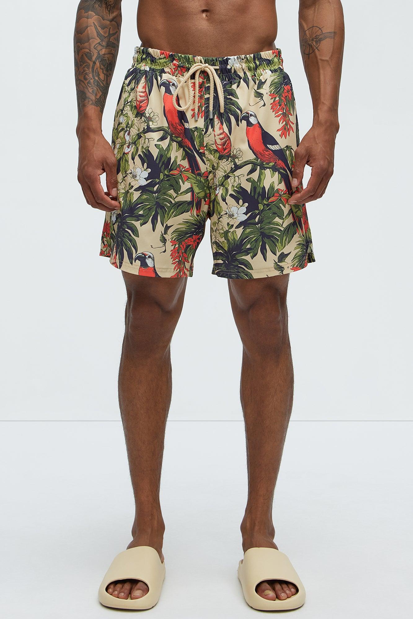 Rio Printed Swim Classic Trunk - Multi Color Product Image