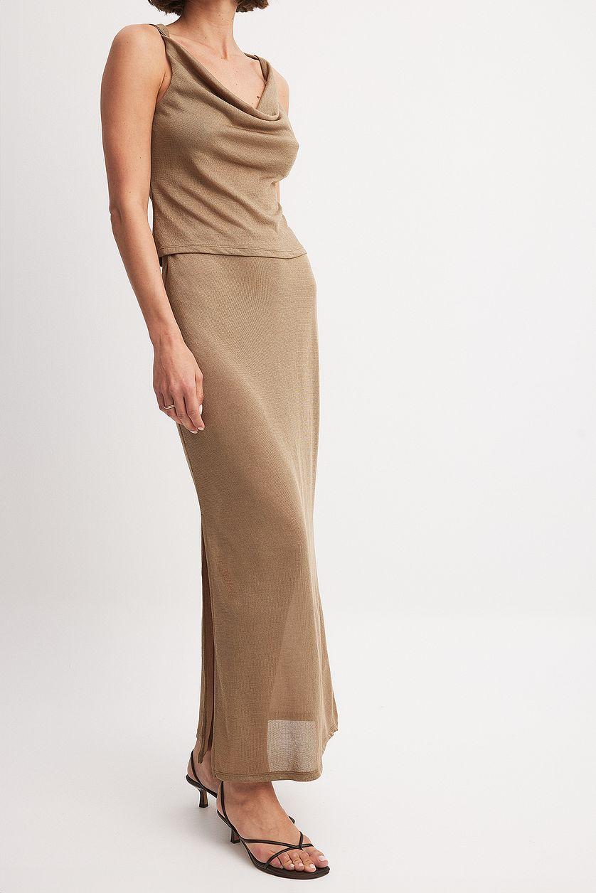 Low Waist Jersey Skirt Product Image