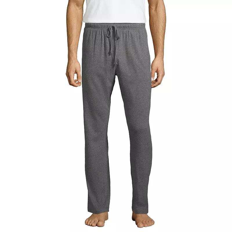 Big & Tall Lands' End Knit Jersey Sleep Pants, Men's,  Product Image