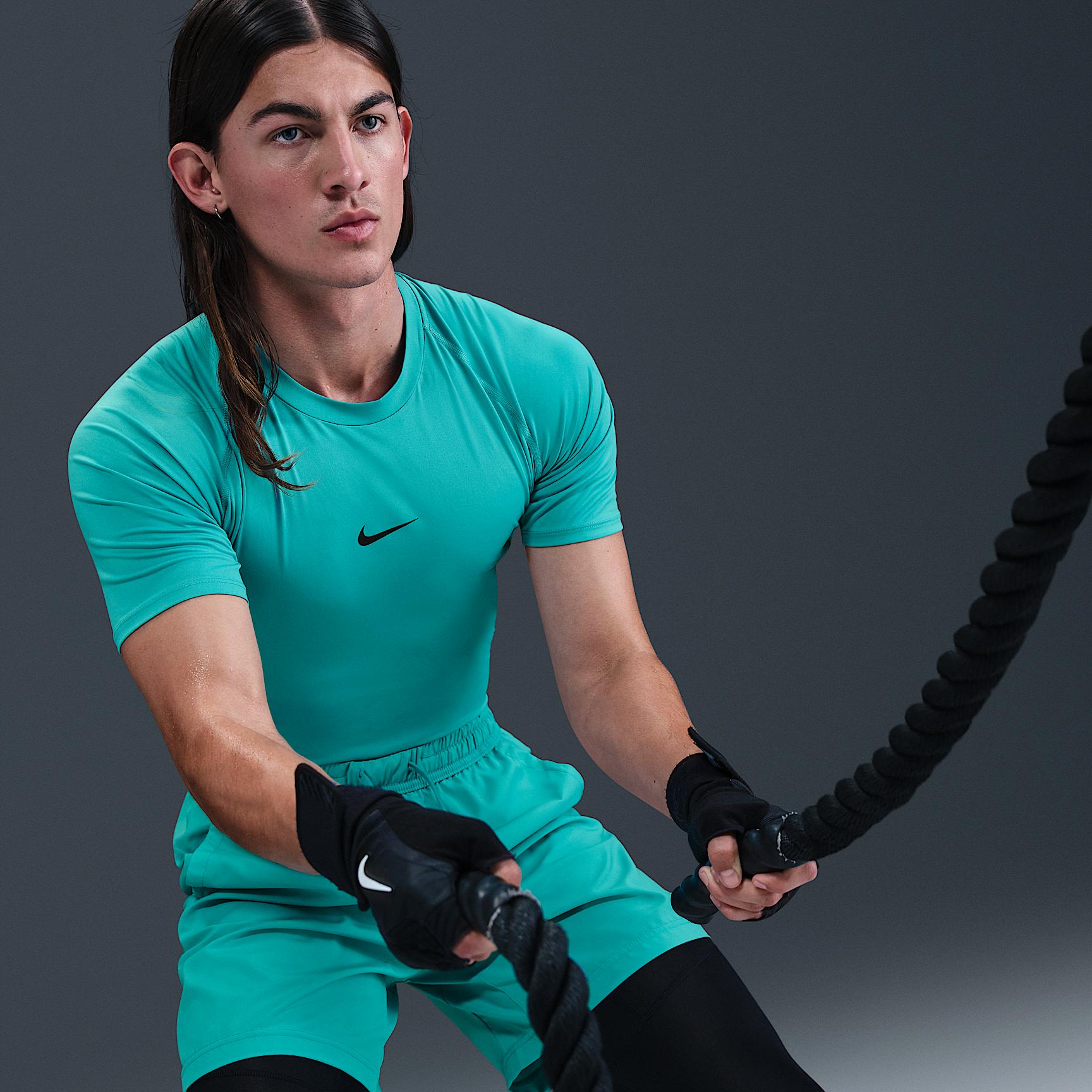 Mens Nike Pro Dri-FIT Tight Short-Sleeve Fitness Top Product Image